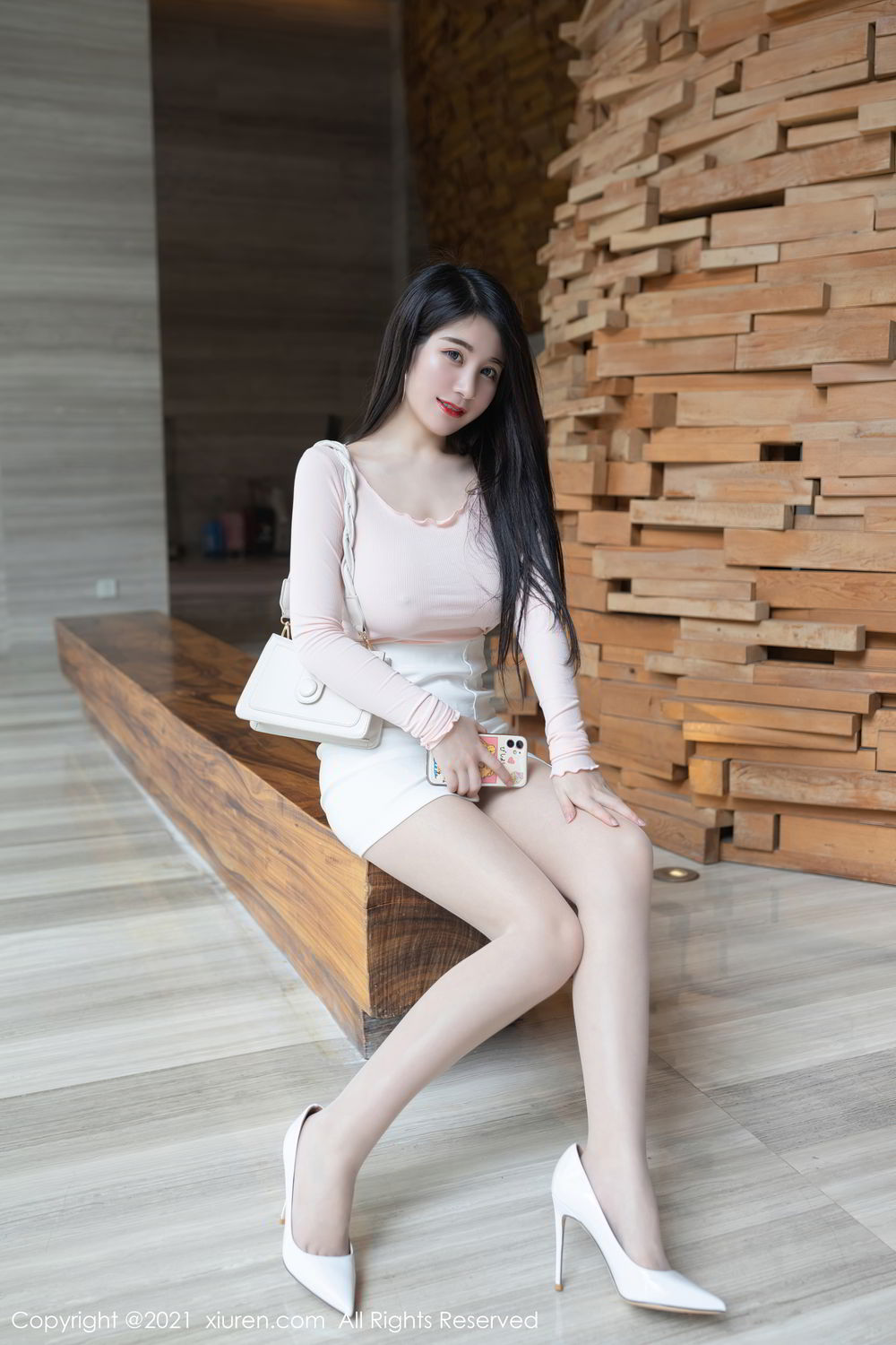 美七Mia的澳门旅拍 粉色娇媚服饰主题