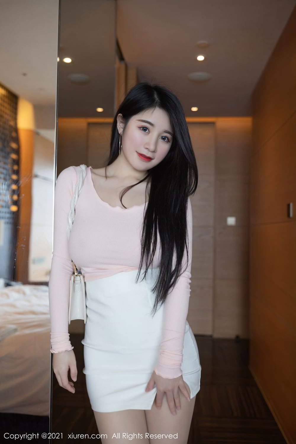 美七Mia的澳门旅拍 粉色娇媚服饰主题