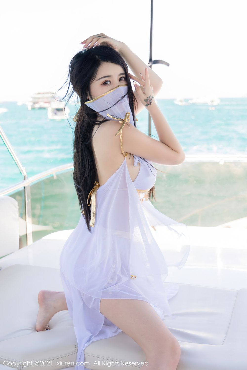 丰腴女神美七Mia 绚丽的异域风情