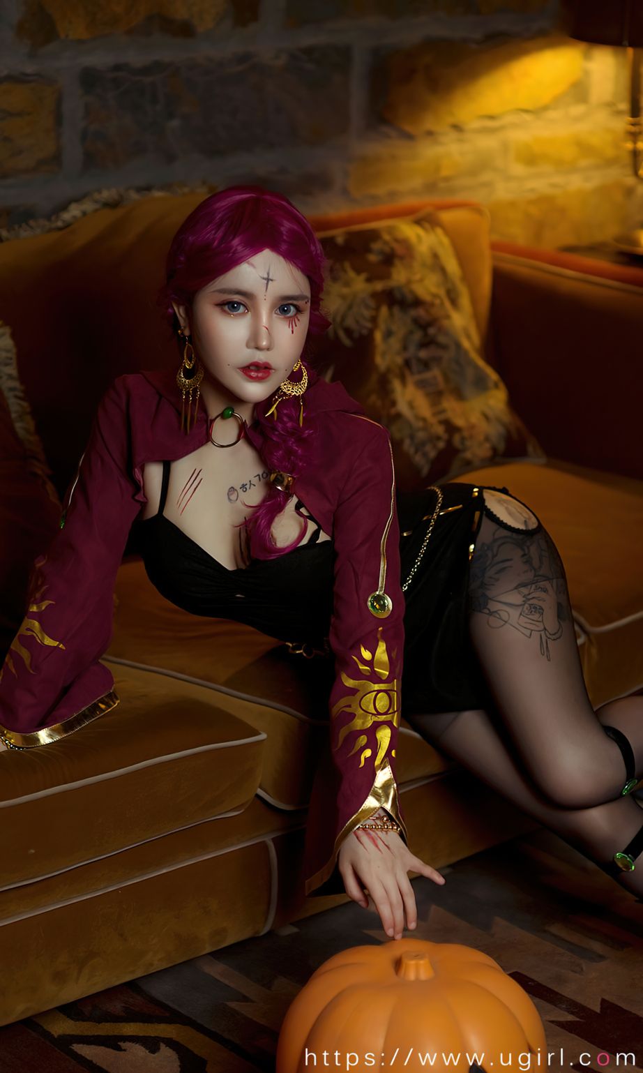 美幸baby角色扮演 万圣魅影心慌慌