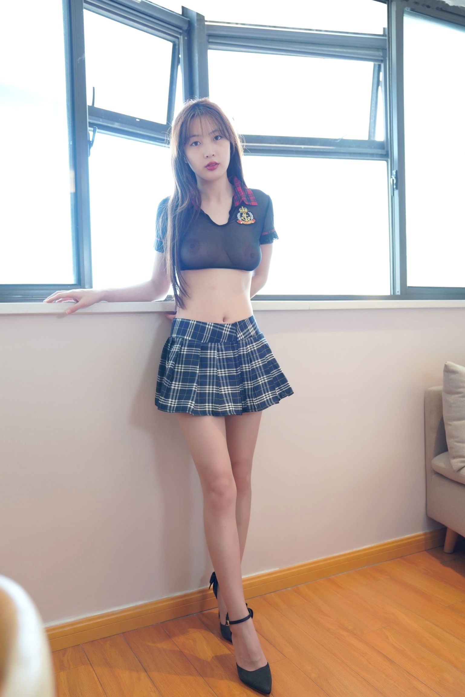 XR-Uncensored林星阑校服制服诱惑,16K超清私房大尺度美图,秀人网内购绝密系列