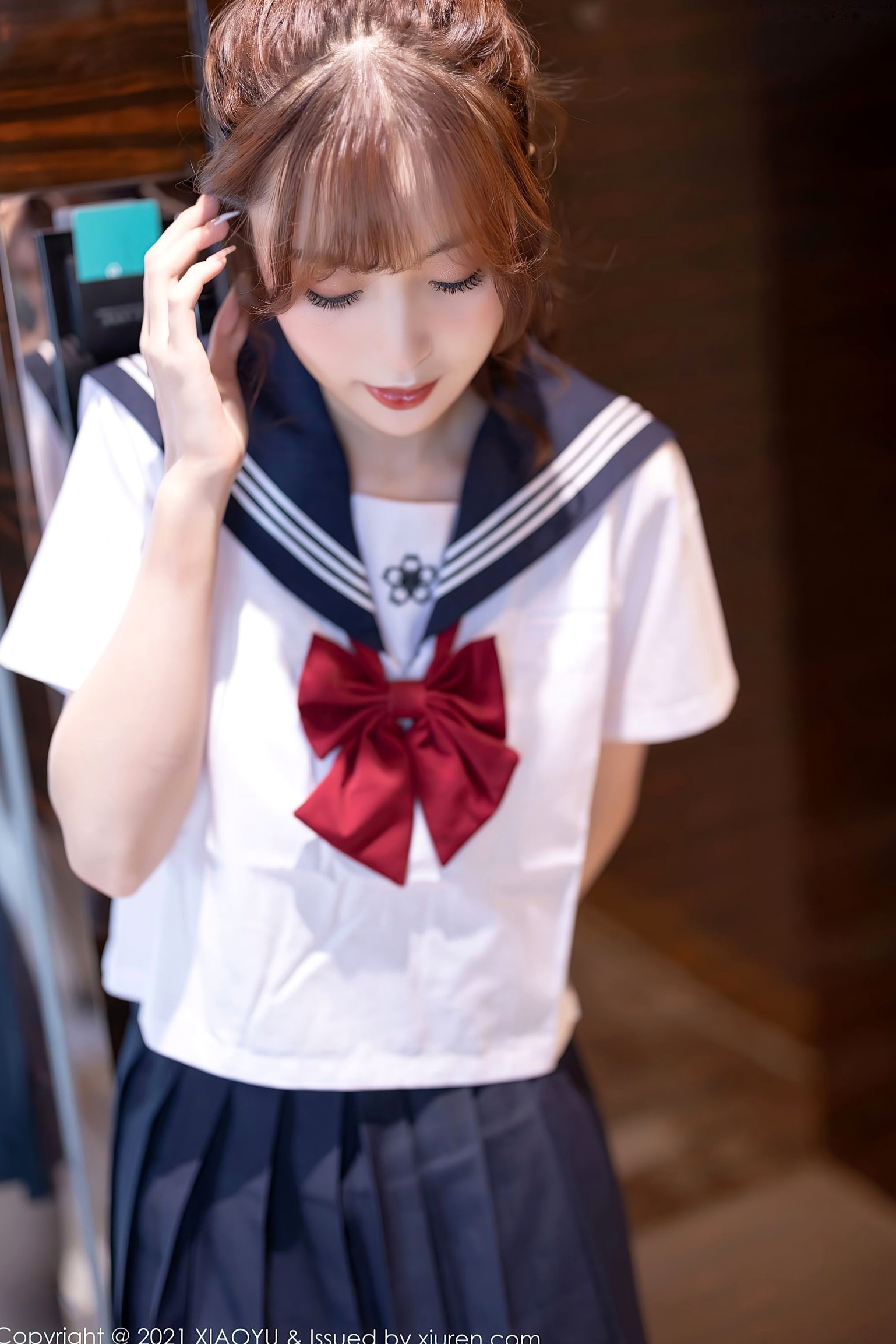 林星阑JK制服黑丝诱惑视觉大片:清纯少女与性感的灵动碰撞,极致展现迷人身材与诱惑美腿,语画界精品呈现