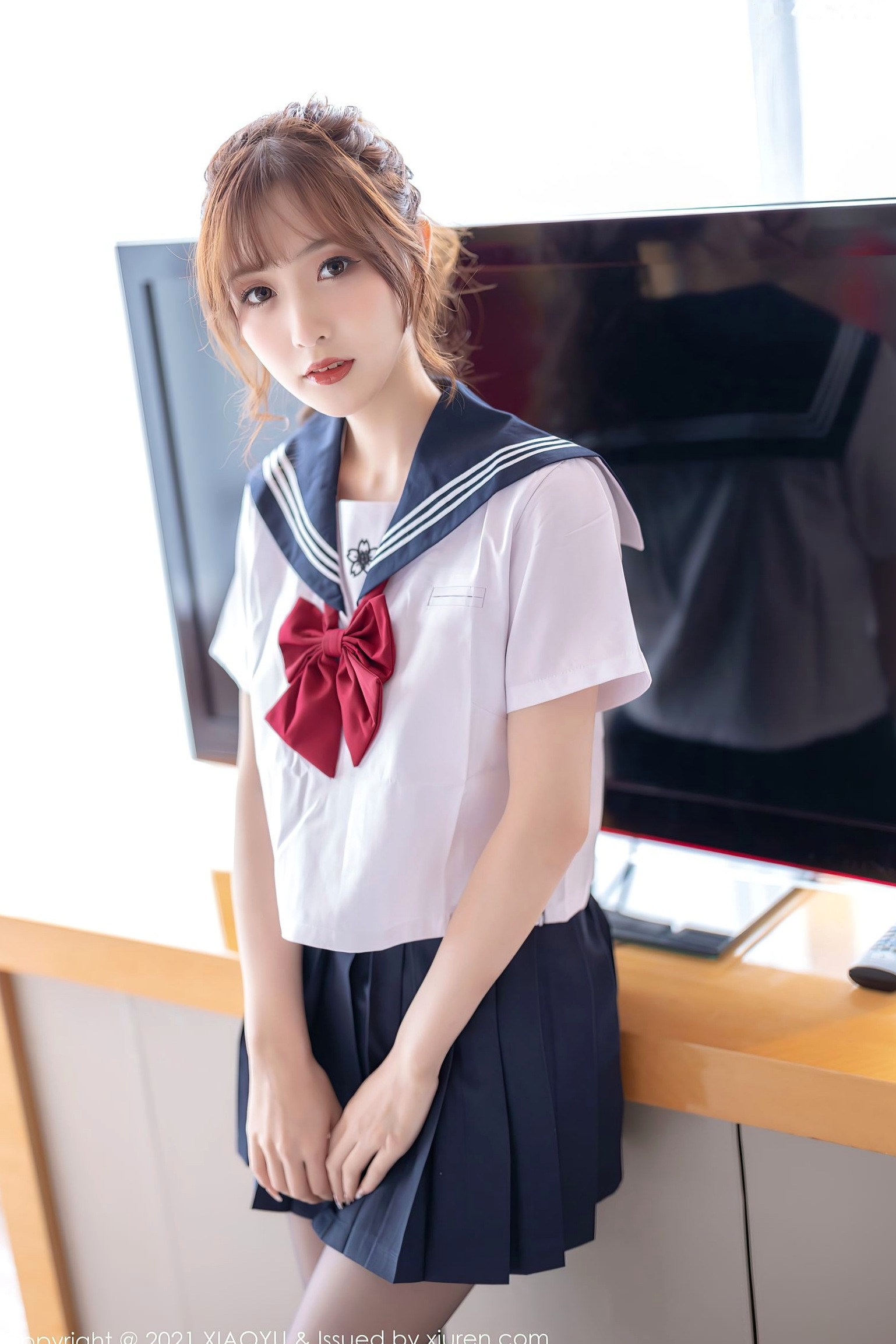 林星阑JK制服黑丝诱惑视觉大片:清纯少女与性感的灵动碰撞,极致展现迷人身材与诱惑美腿,语画界精品呈现