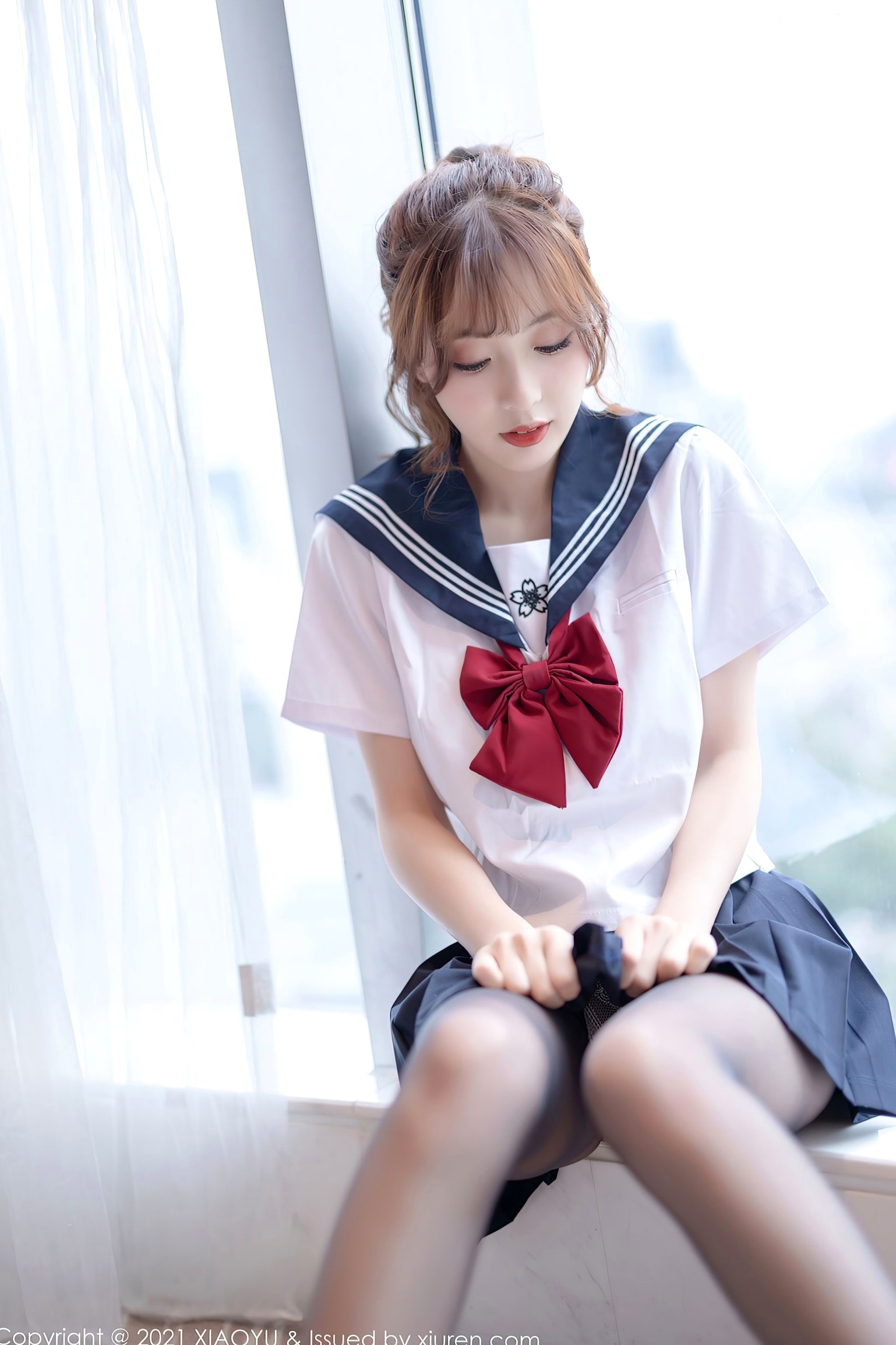 林星阑JK制服黑丝诱惑视觉大片:清纯少女与性感的灵动碰撞,极致展现迷人身材与诱惑美腿,语画界精品呈现