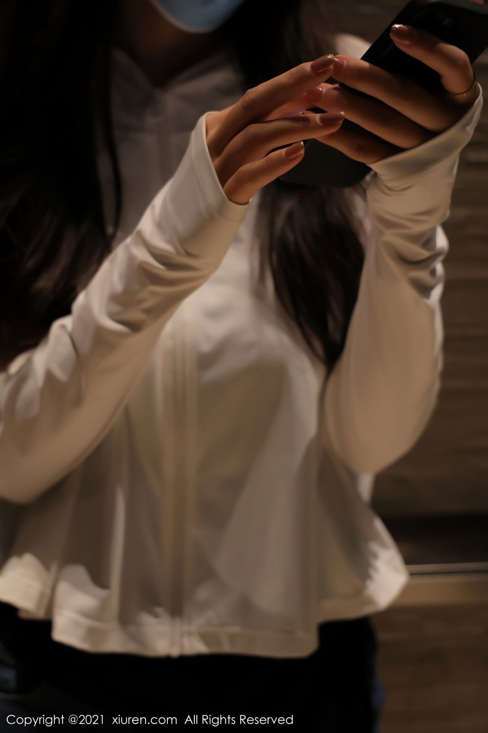 新人模特蓝莓FY 层层渐进的手法