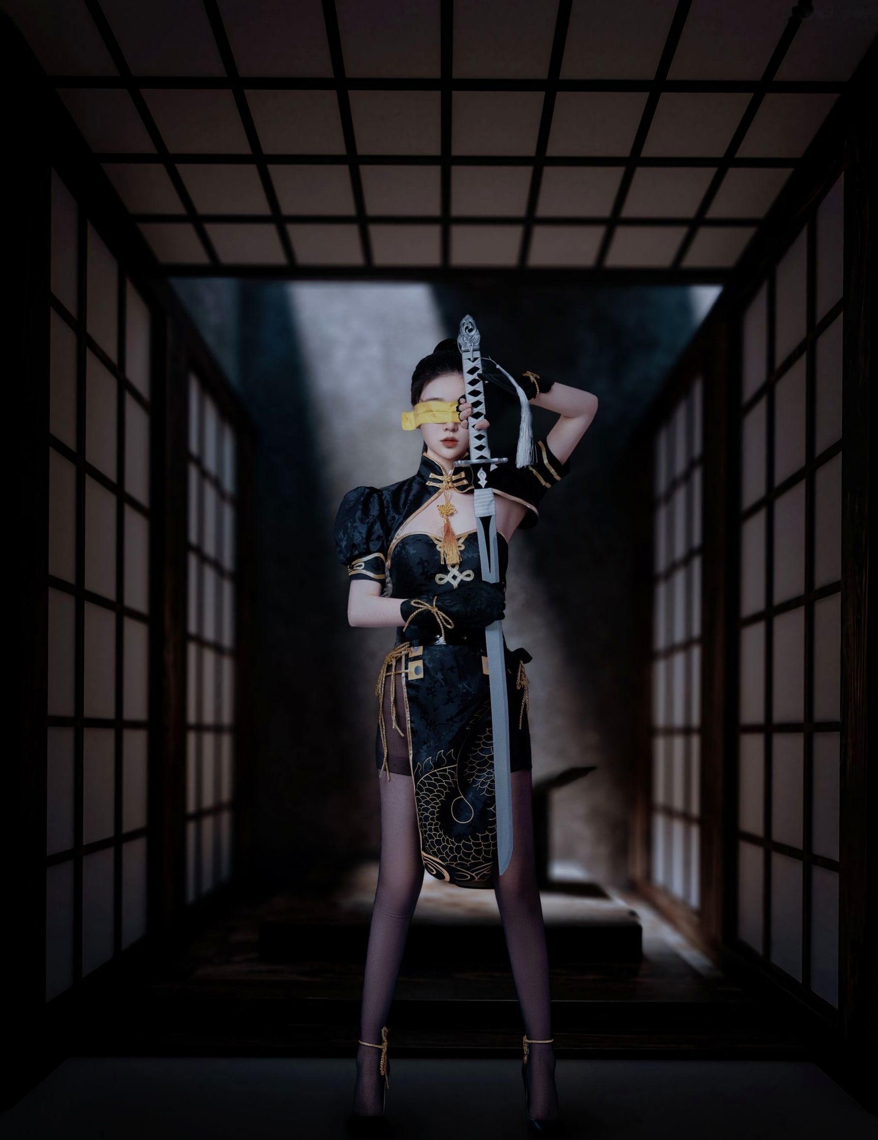 年年Nnian-宁红叶角色扮演,古风刺客风,性感私房大尺度写真,冷艳决绝之美