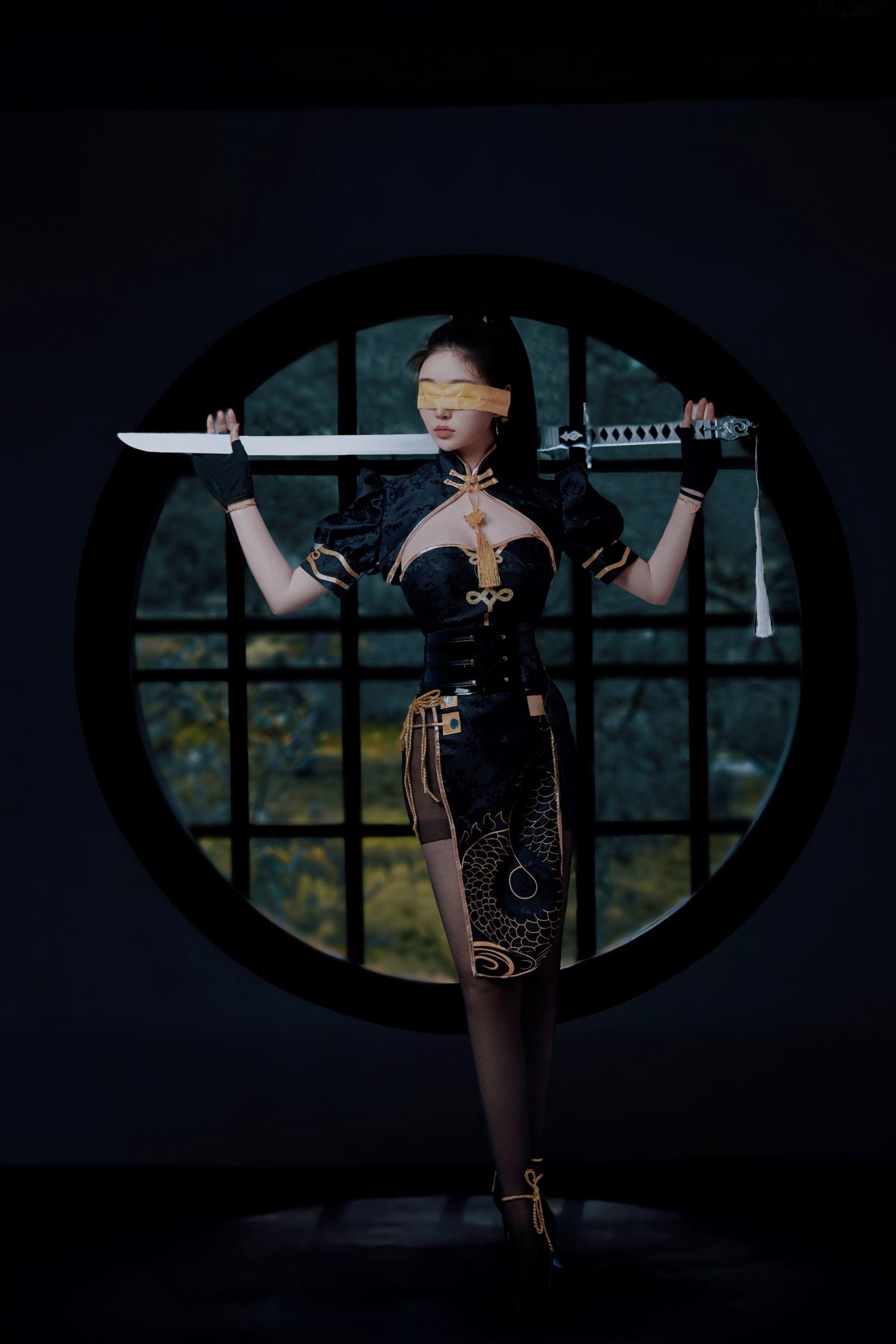 年年Nnian-宁红叶角色扮演,古风刺客风,性感私房大尺度写真,冷艳决绝之美