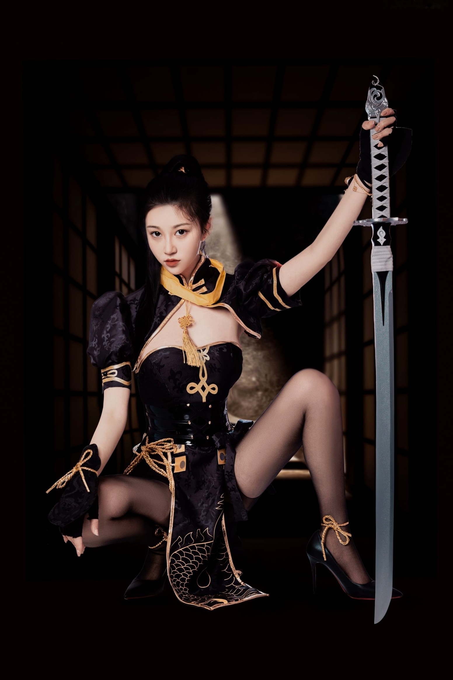 年年Nnian-宁红叶角色扮演,古风刺客风,性感私房大尺度写真,冷艳决绝之美
