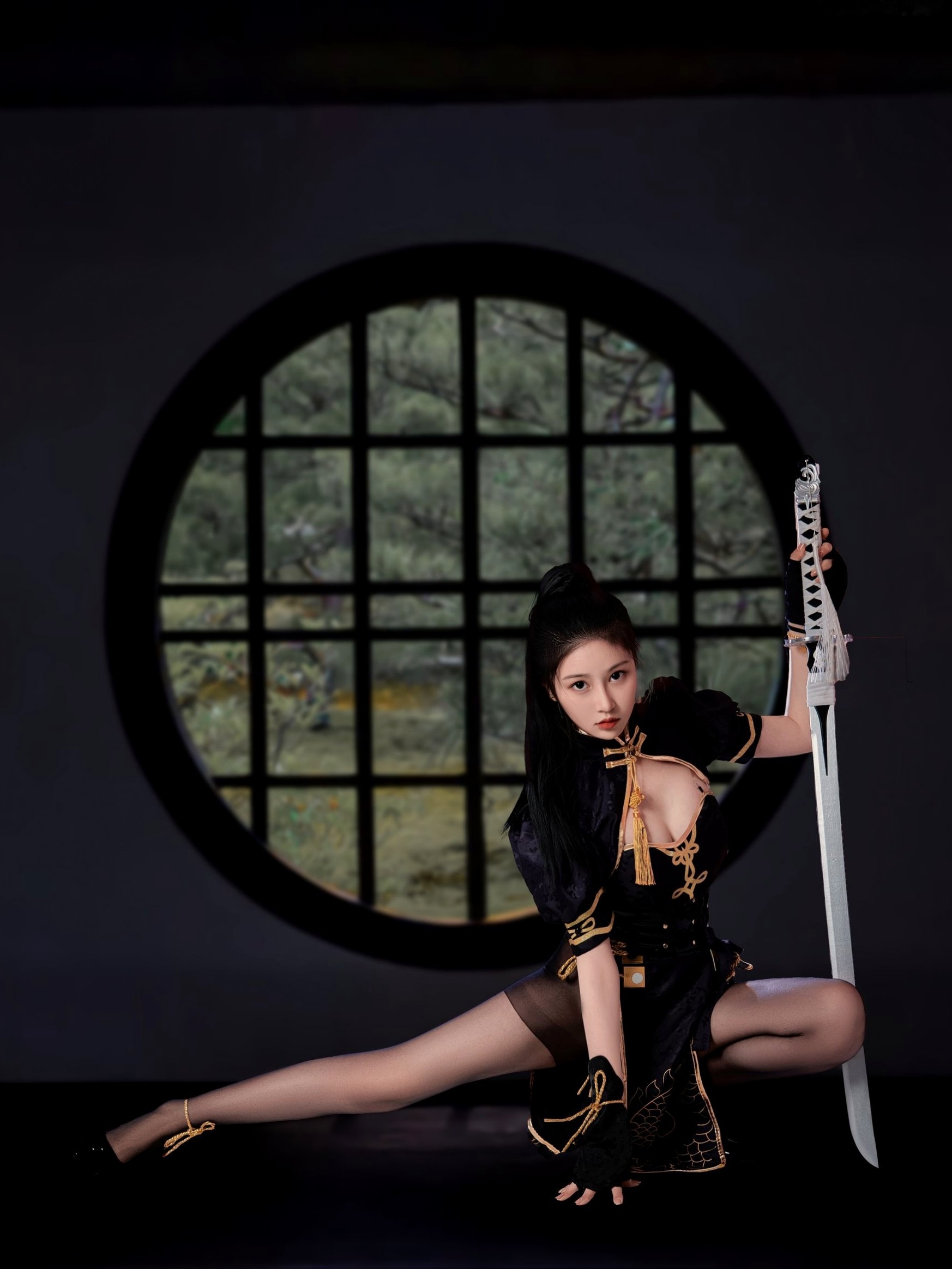 年年Nnian-宁红叶角色扮演,古风刺客风,性感私房大尺度写真,冷艳决绝之美