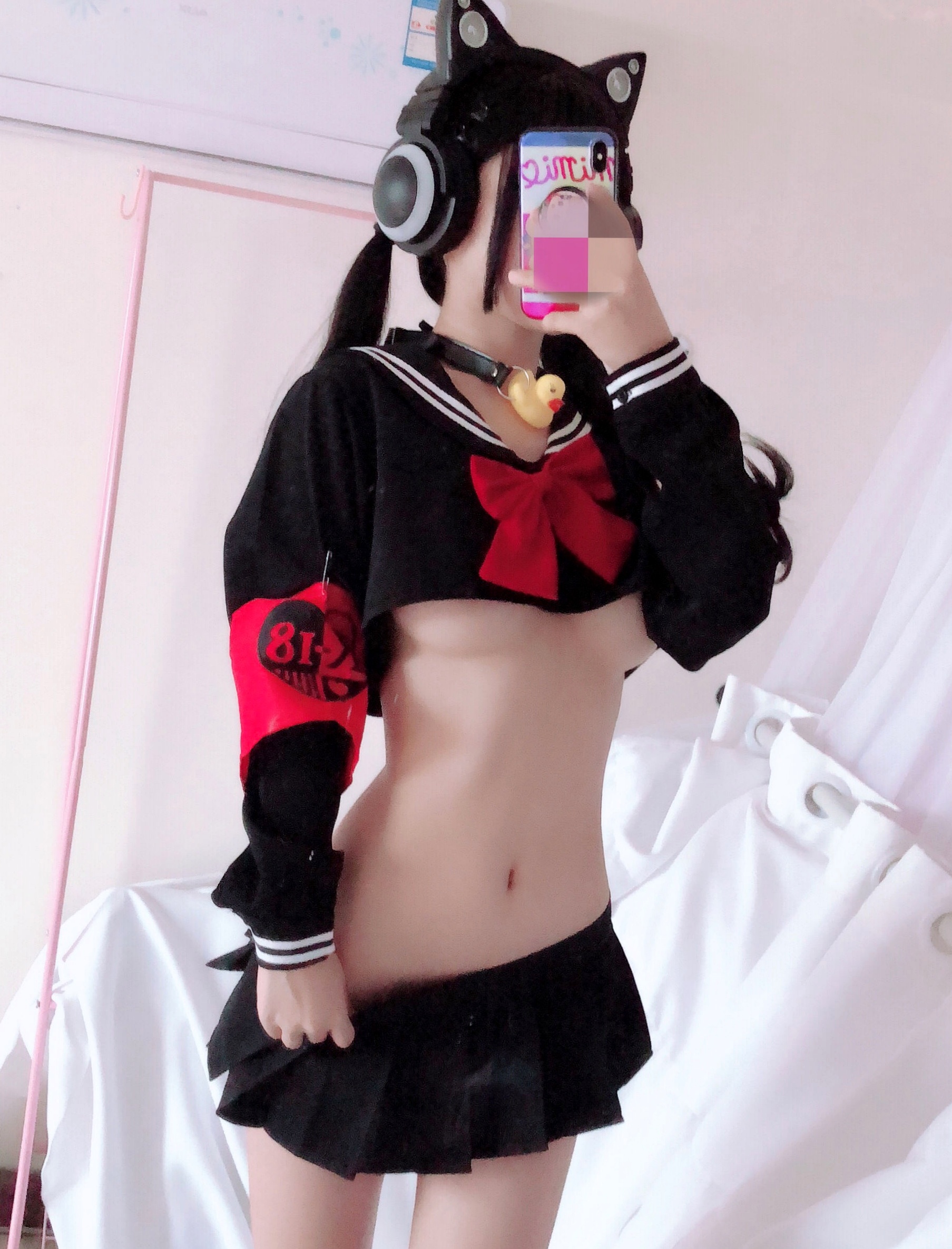 桜井宁宁-022-半乳制服概念