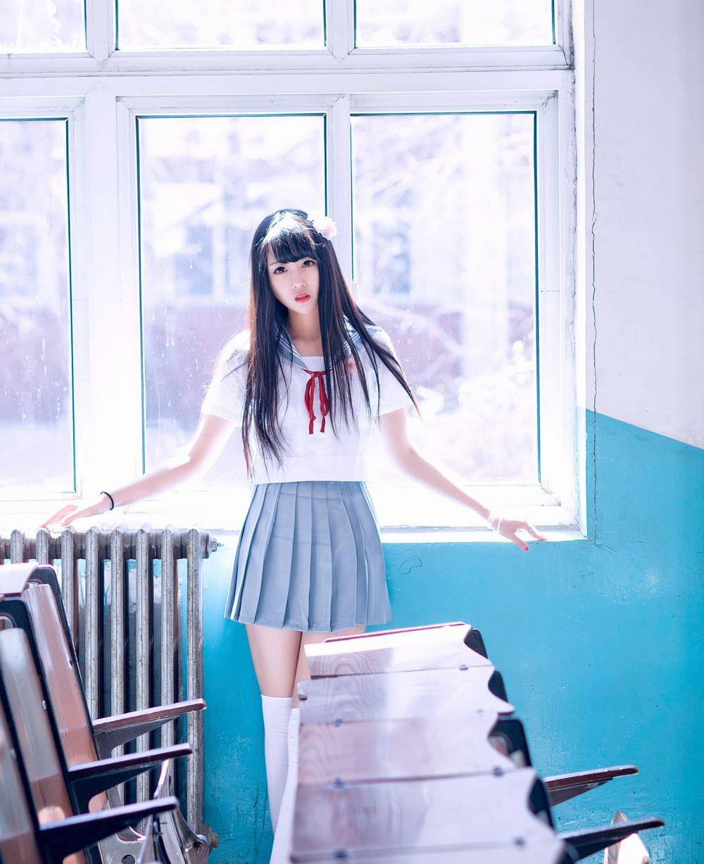 小清新美女伊伊EvaBarbie清纯甜美写真