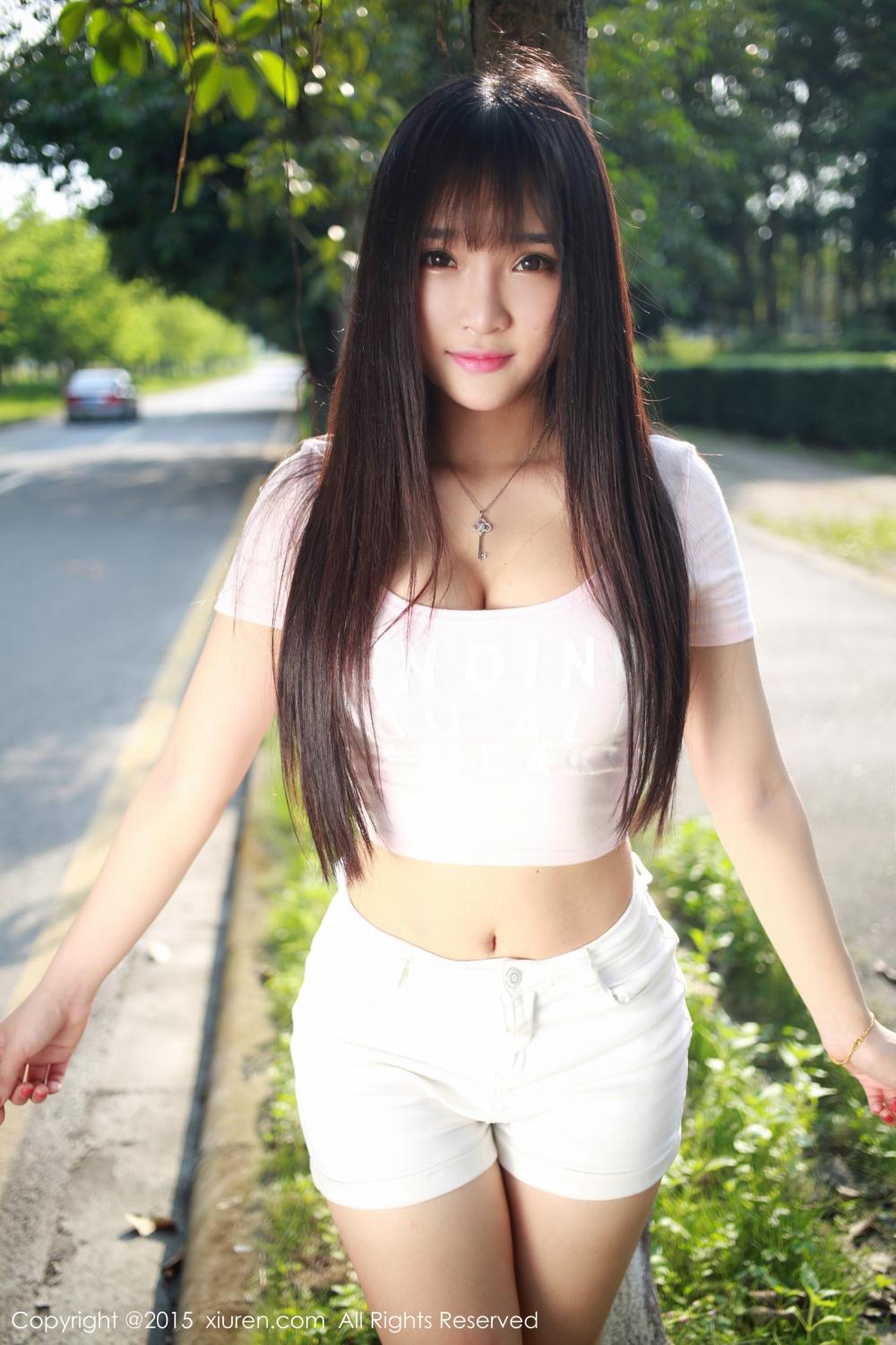 美女夏瑶baby性感户外写真