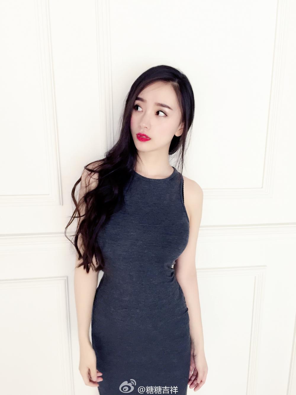 微博女神糖糖吉祥性感图片大全