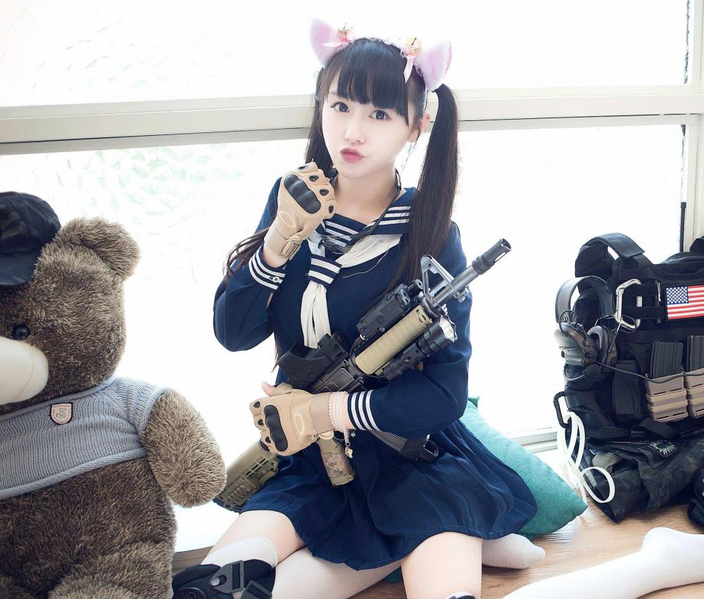 双马尾小萝莉伊伊EvaBarbie性感私房照