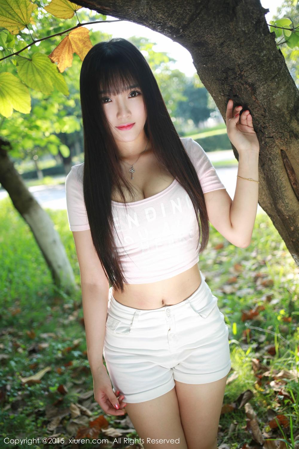 秀人网美女夏瑶baby清新写真