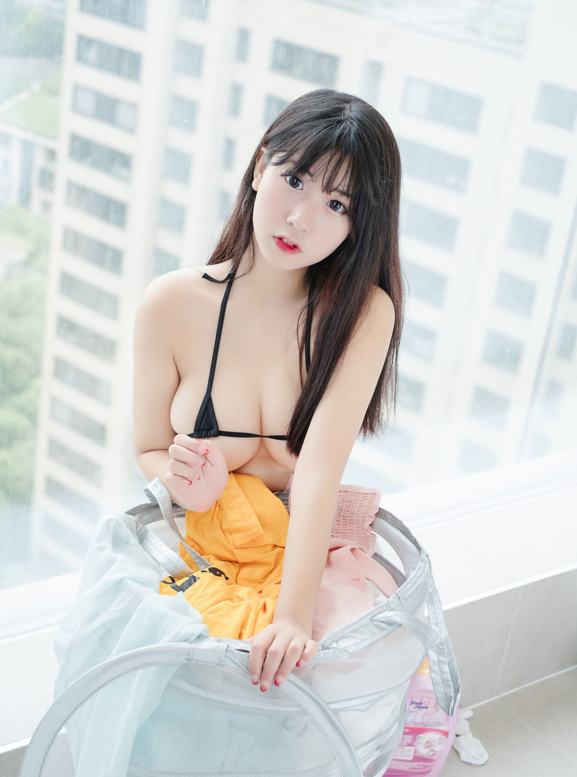 G奶小萝莉猫九酱sakura闺房大尺度露出图