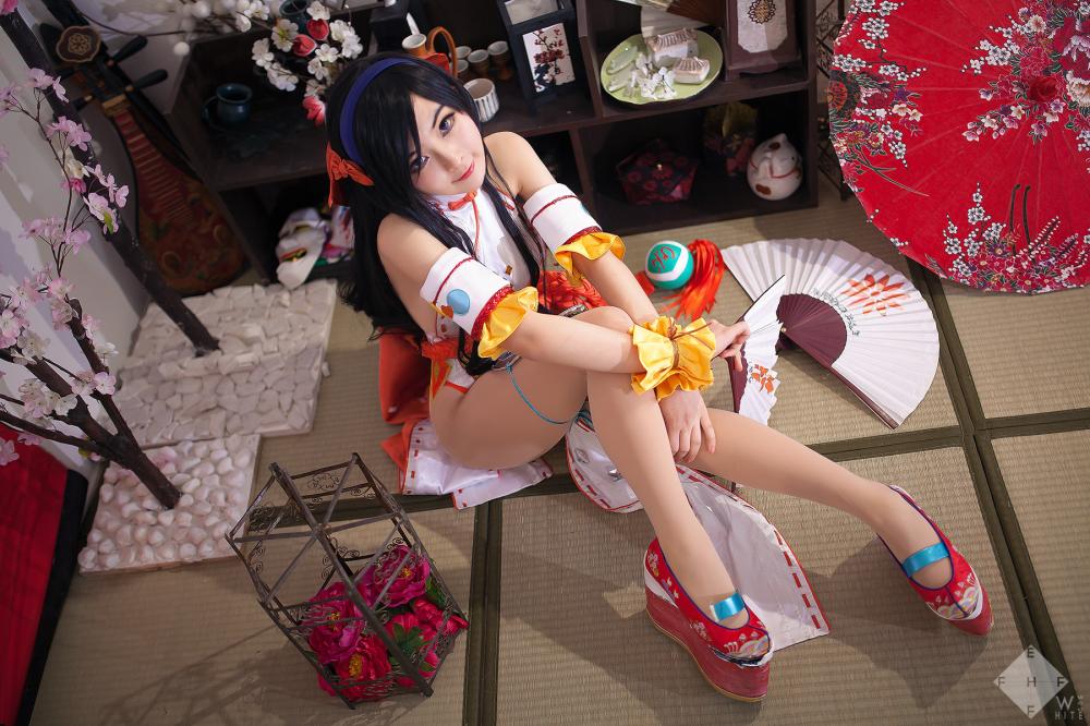 《剑灵》茱莉亚韩国美女肉丝美腿Cosplay