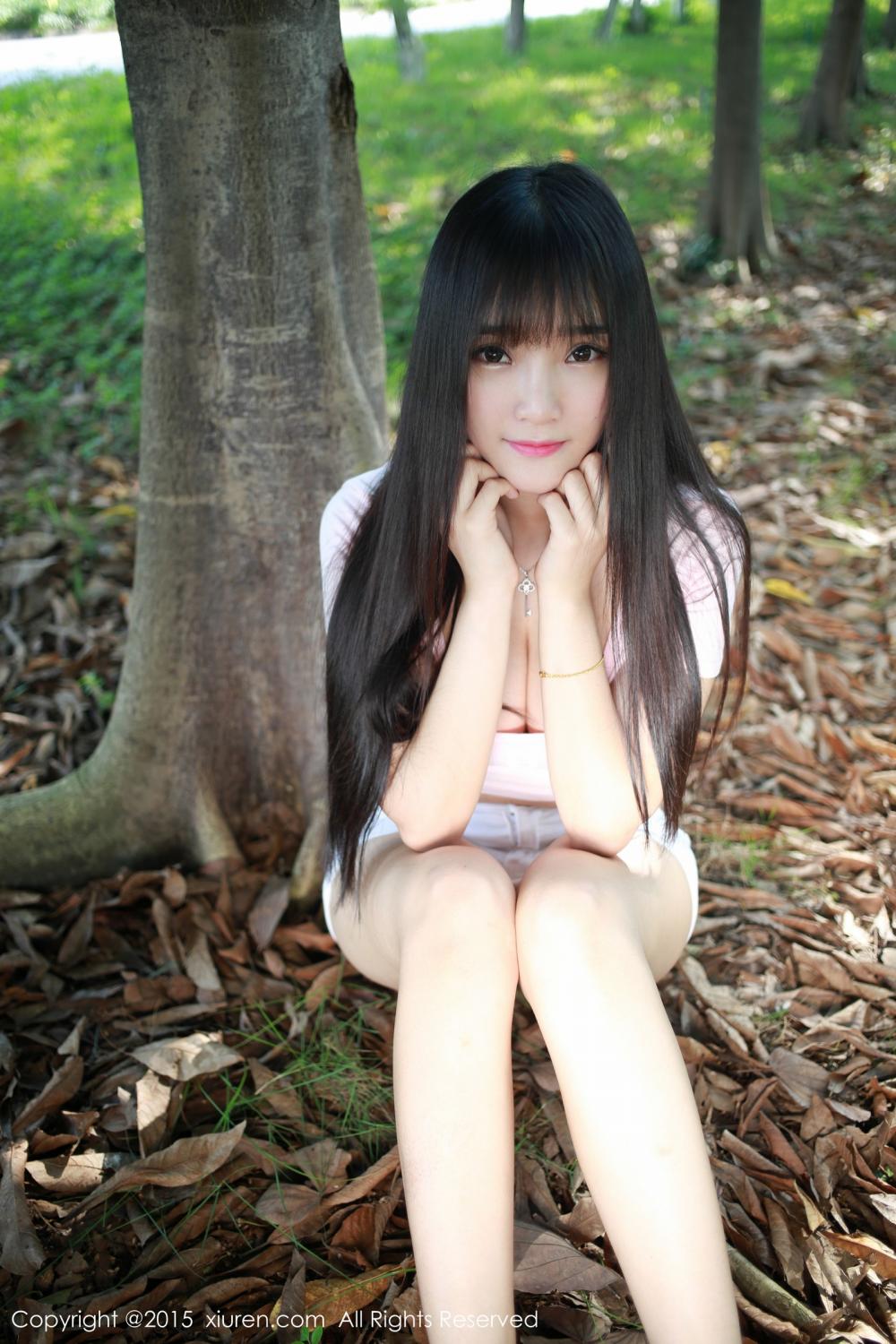 长发美女夏瑶baby性感写真