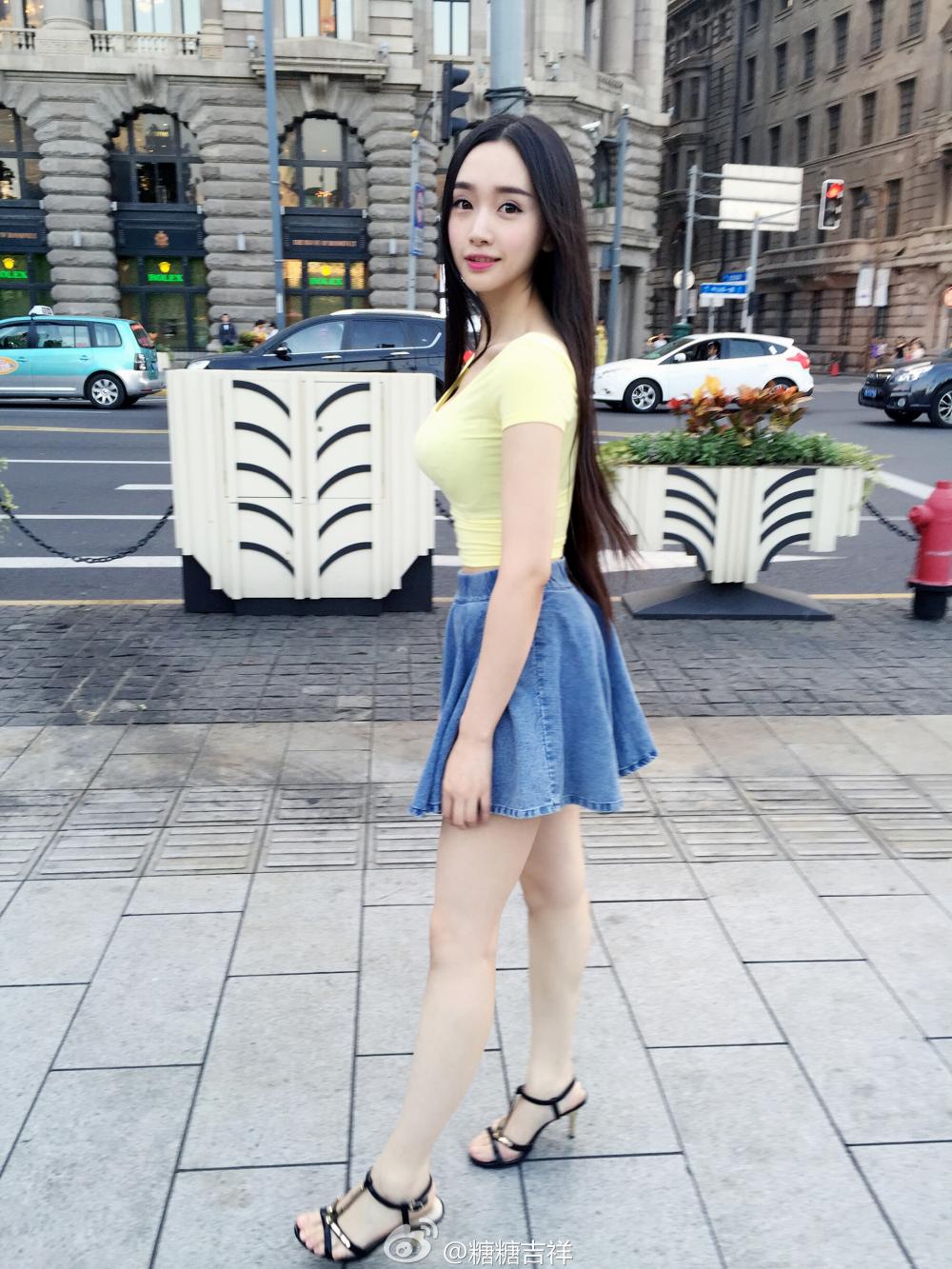 性感巨乳妹纸糖糖吉祥唯美生活照