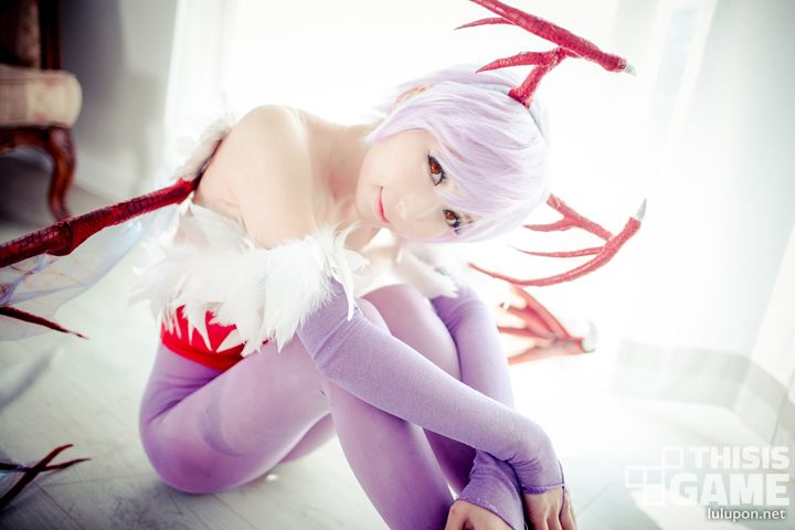 恶魔战士莫妮卡、莉莉丝性感美女美腿丝袜Cosplay-GARAM&DALL