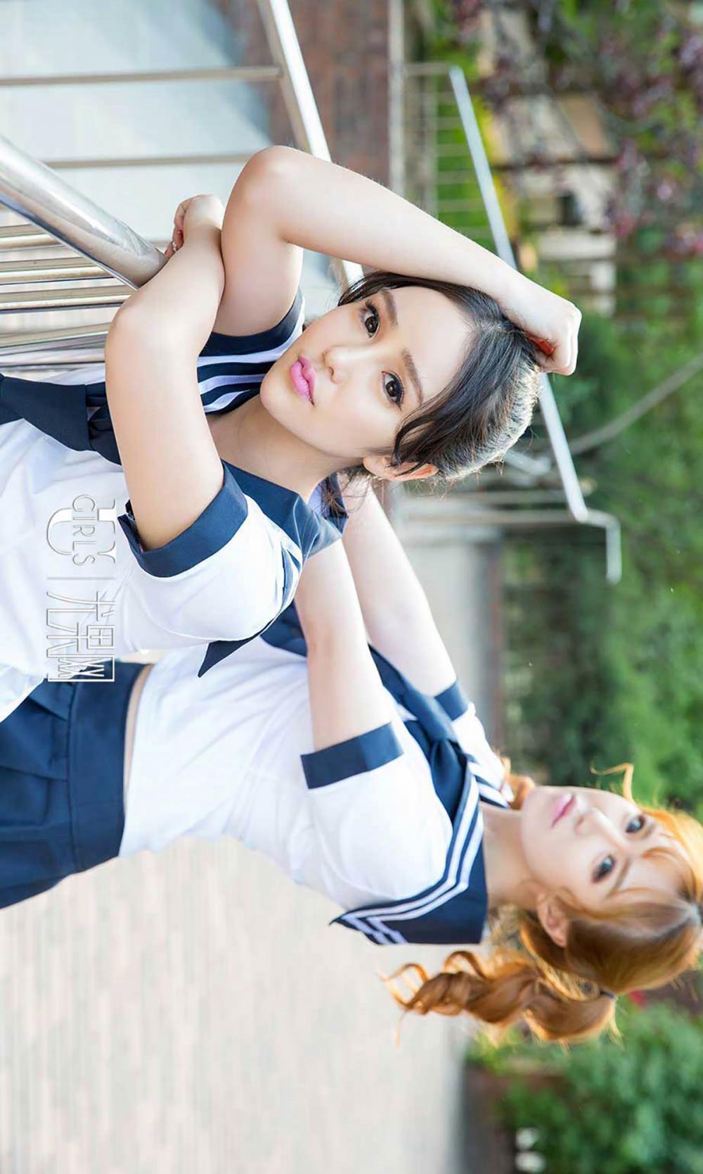 日系美女韩恩熙&米娅最新写真图片