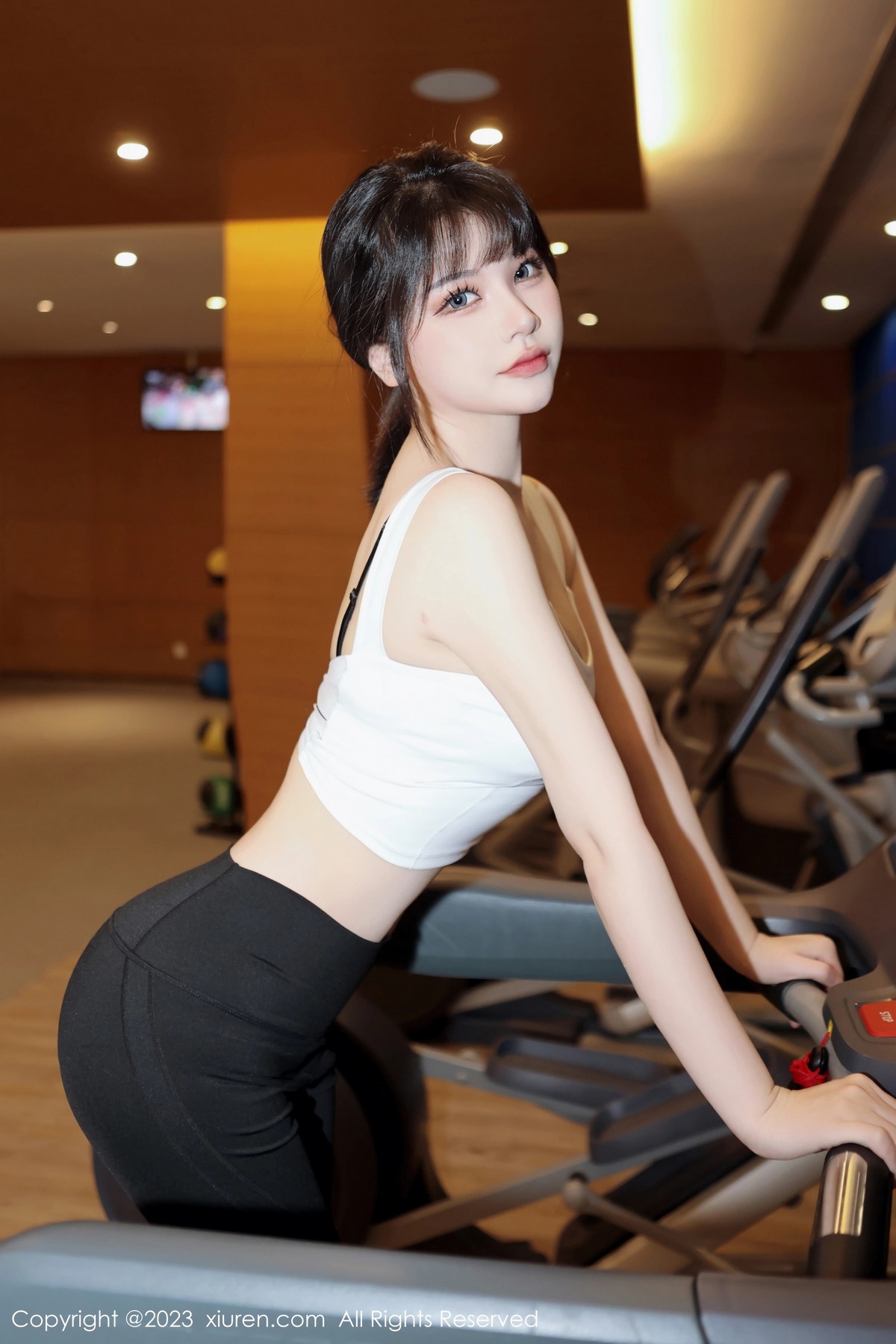 [XiuRen]高清写真图 2023.02.20 No.6289 桃桃子_ 健身美腿