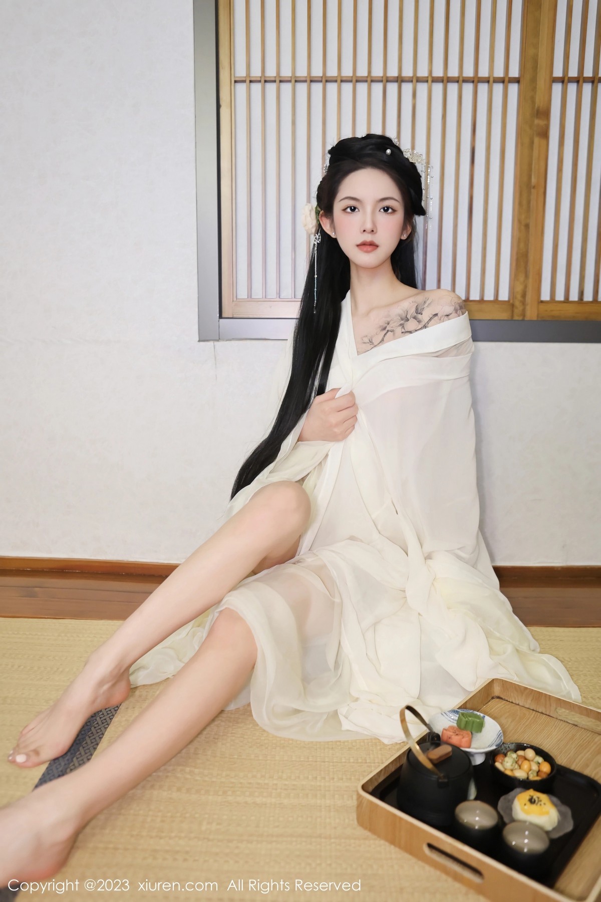 [XiuRen]高清写真图 2023.03.17 No.6430 乔一一 古装美腿
