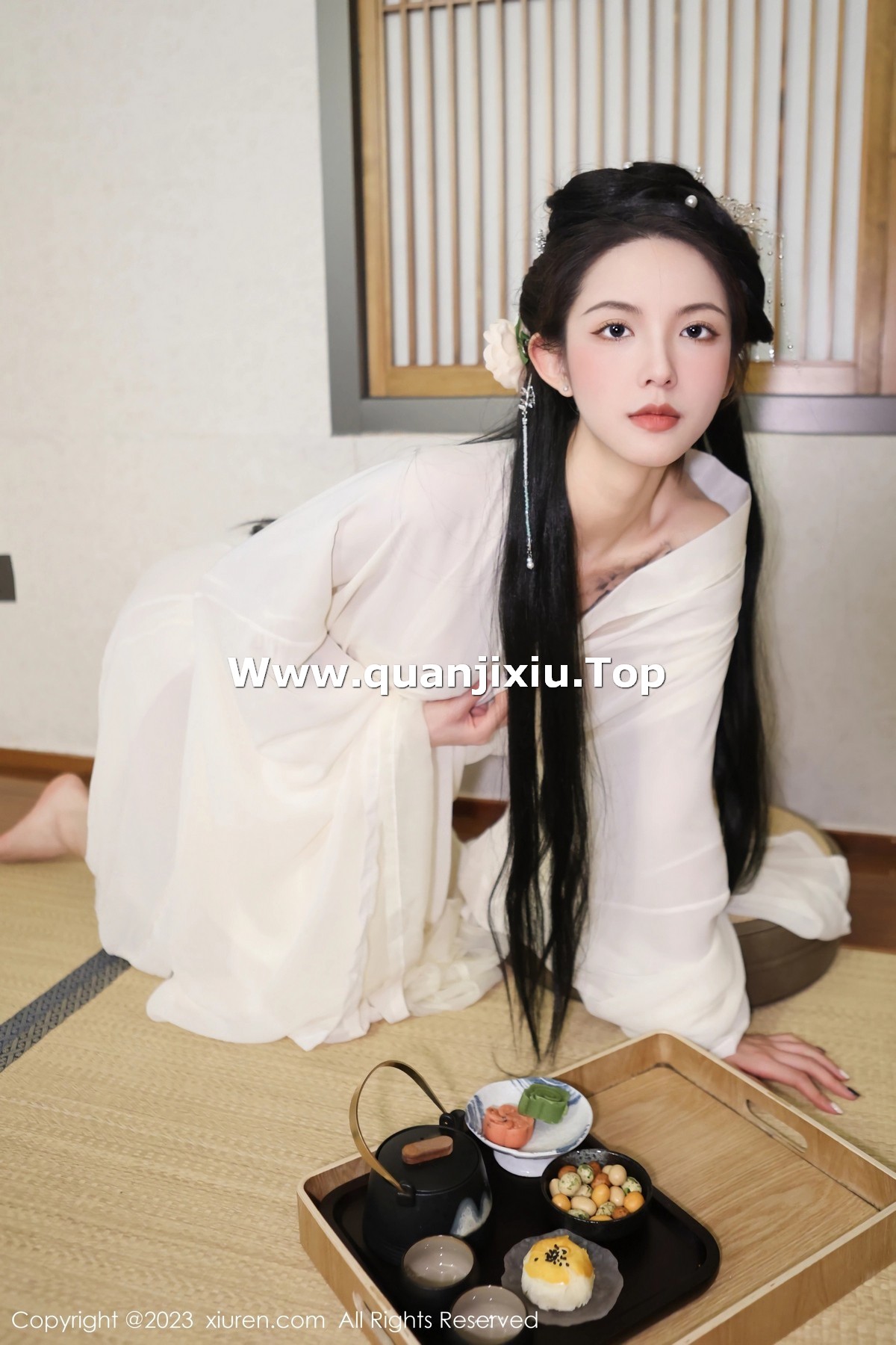 [XiuRen]高清写真图 2023.03.17 No.6430 乔一一 古装美腿