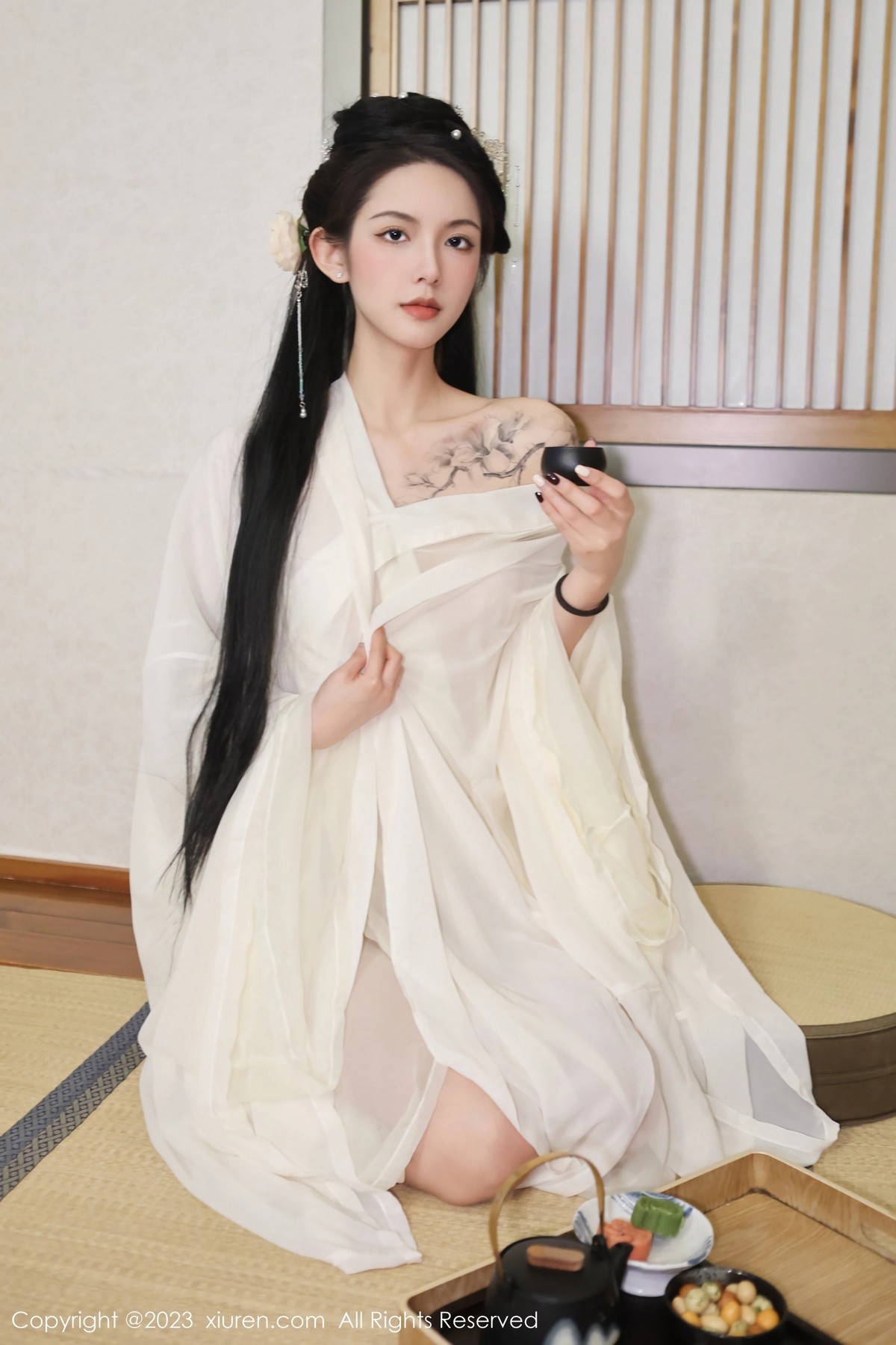 [XiuRen]高清写真图 2023.03.17 No.6430 乔一一 古装美腿