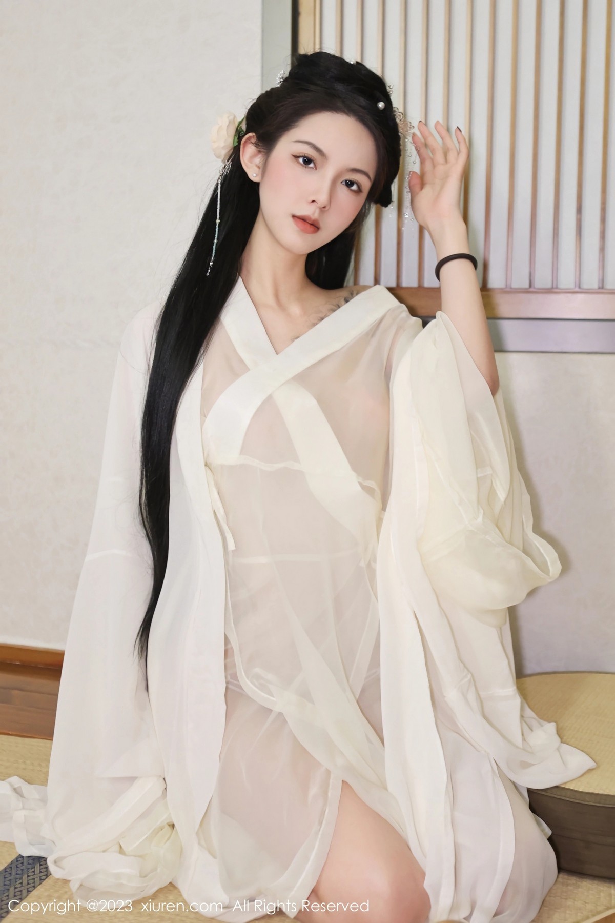 [XiuRen]高清写真图 2023.03.17 No.6430 乔一一 古装美腿