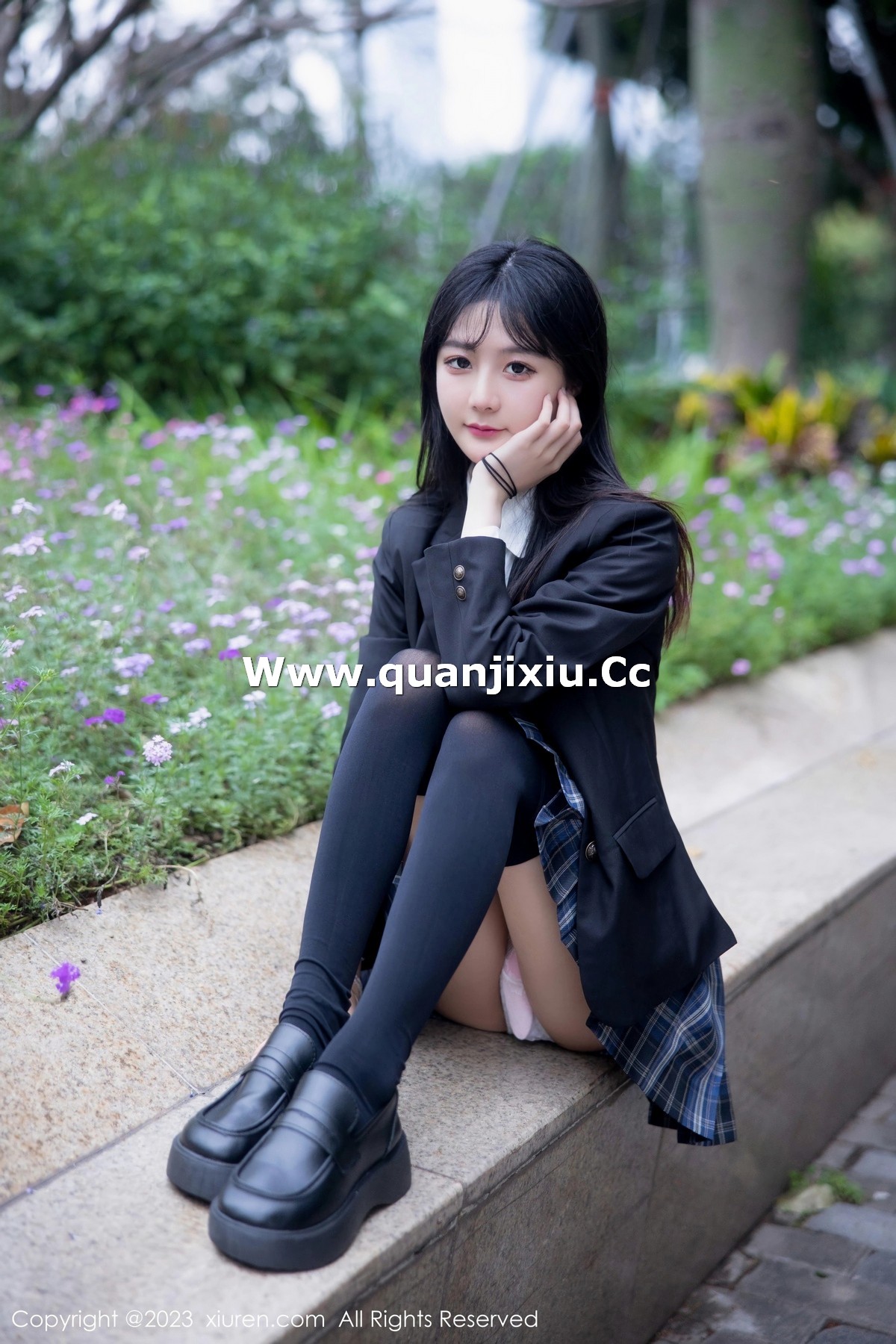 [XiuRen]高清写真图 2023.04.28 No.6662 幼幼 制服美腿