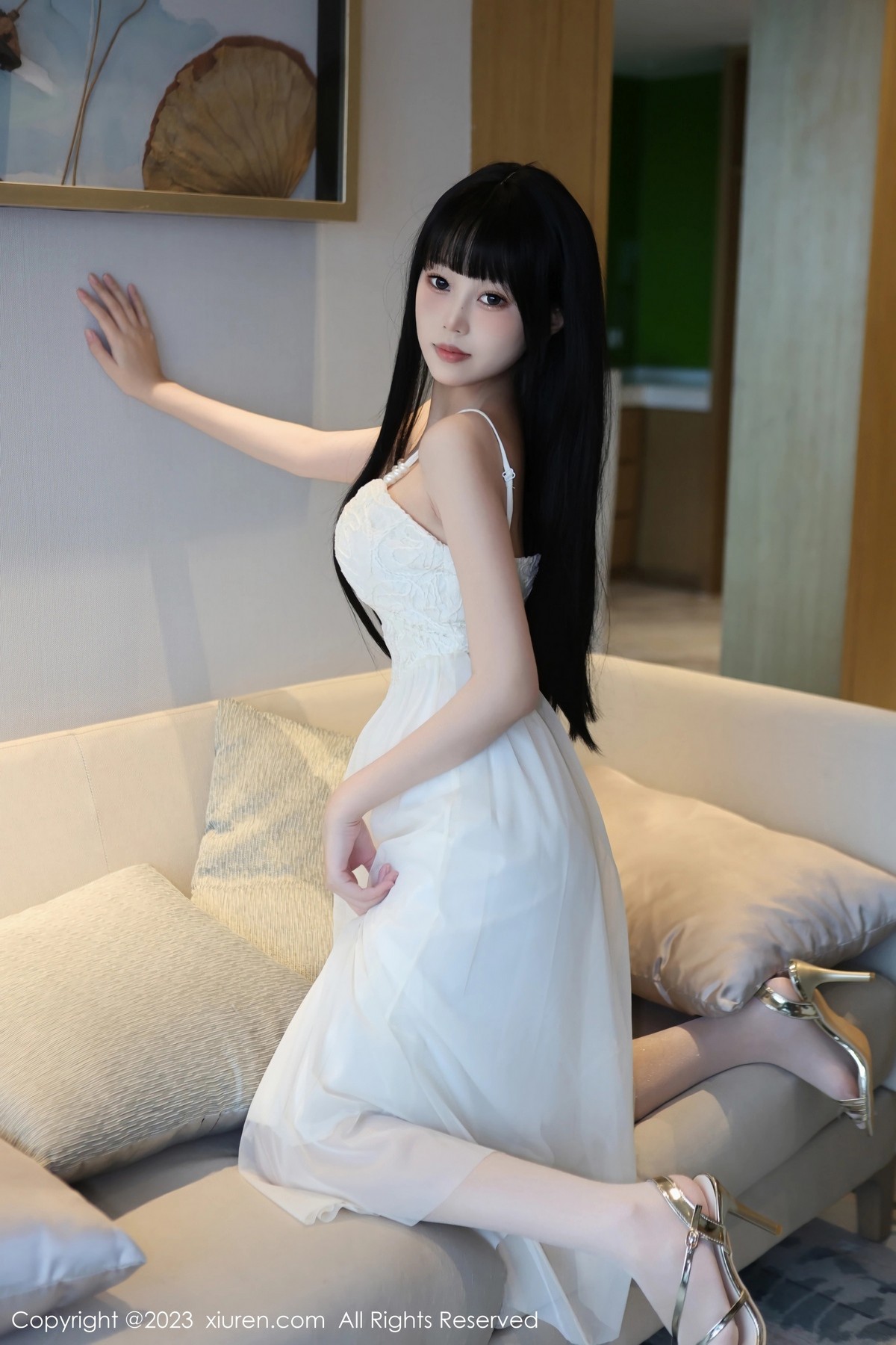 [XiuRen]高清写真图 2023.05.31 No.6828 早川京子 清纯美腿