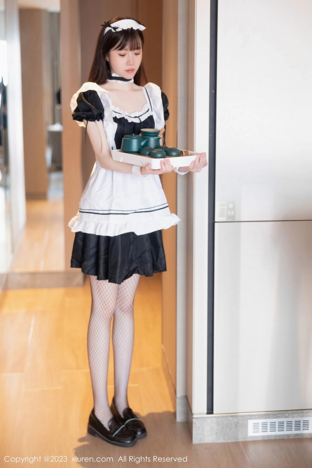 [XiuRen]高清写真图 2023.07.06 No.7034 林悠悠 黑丝美腿