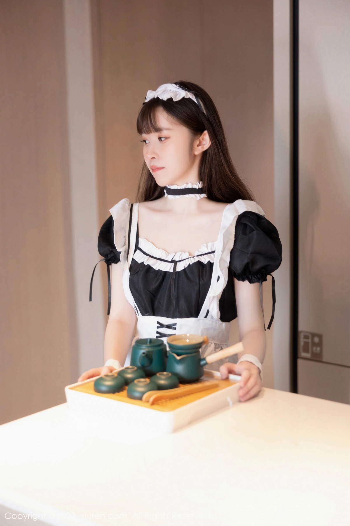 [XiuRen]高清写真图 2023.07.06 No.7034 林悠悠 黑丝美腿