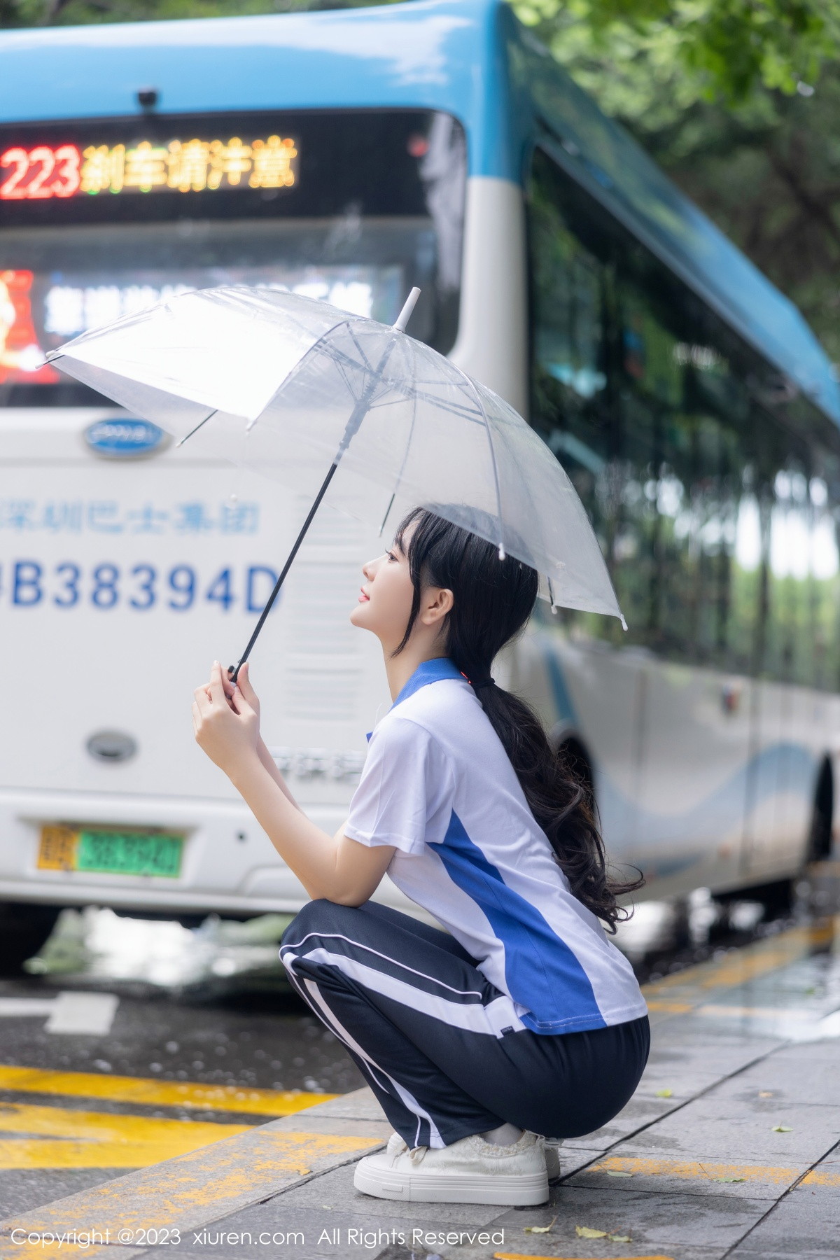 [XiuRen]高清写真图 2023.07.14 No.7085 幼幼 学生美腿