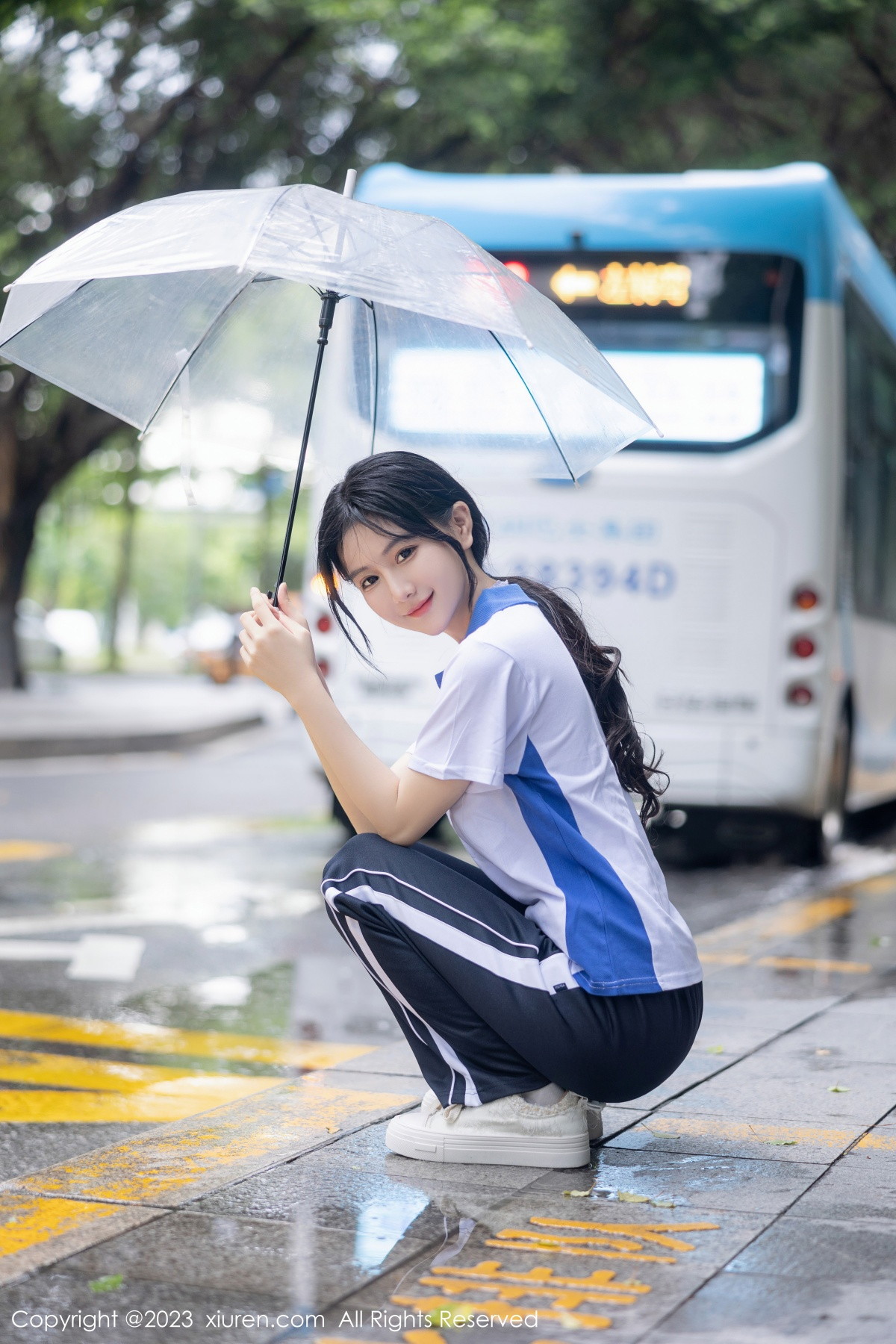 [XiuRen]高清写真图 2023.07.14 No.7085 幼幼 学生美腿