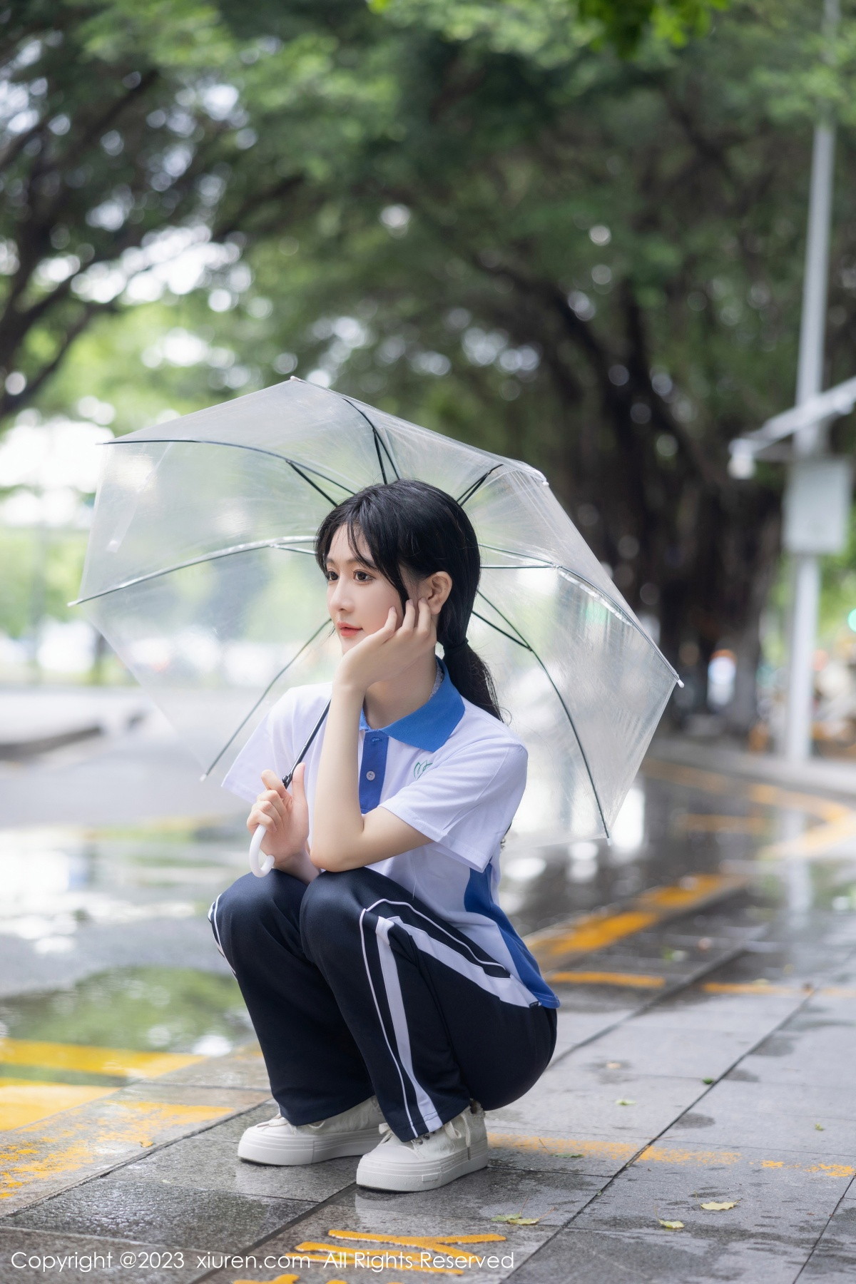 [XiuRen]高清写真图 2023.07.14 No.7085 幼幼 学生美腿