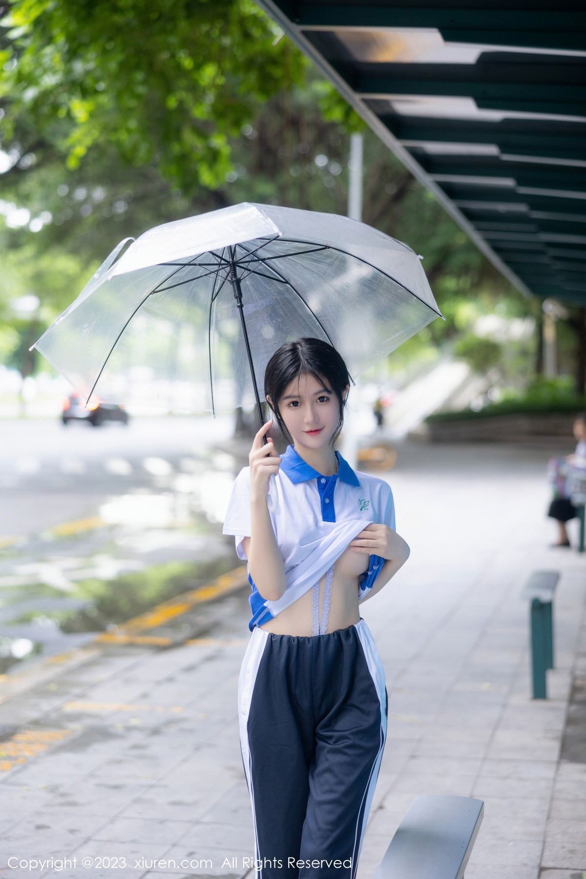 [XiuRen]高清写真图 2023.07.14 No.7085 幼幼 学生美腿