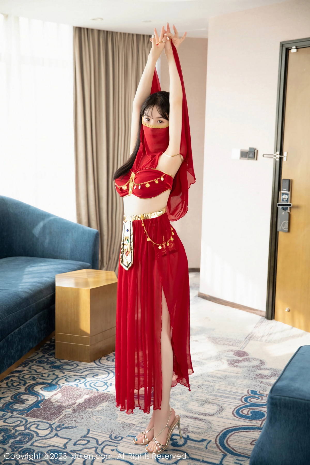 [XiuRen]高清写真图 2023.07.19 No.7103 柚琪Rich 西域舞服