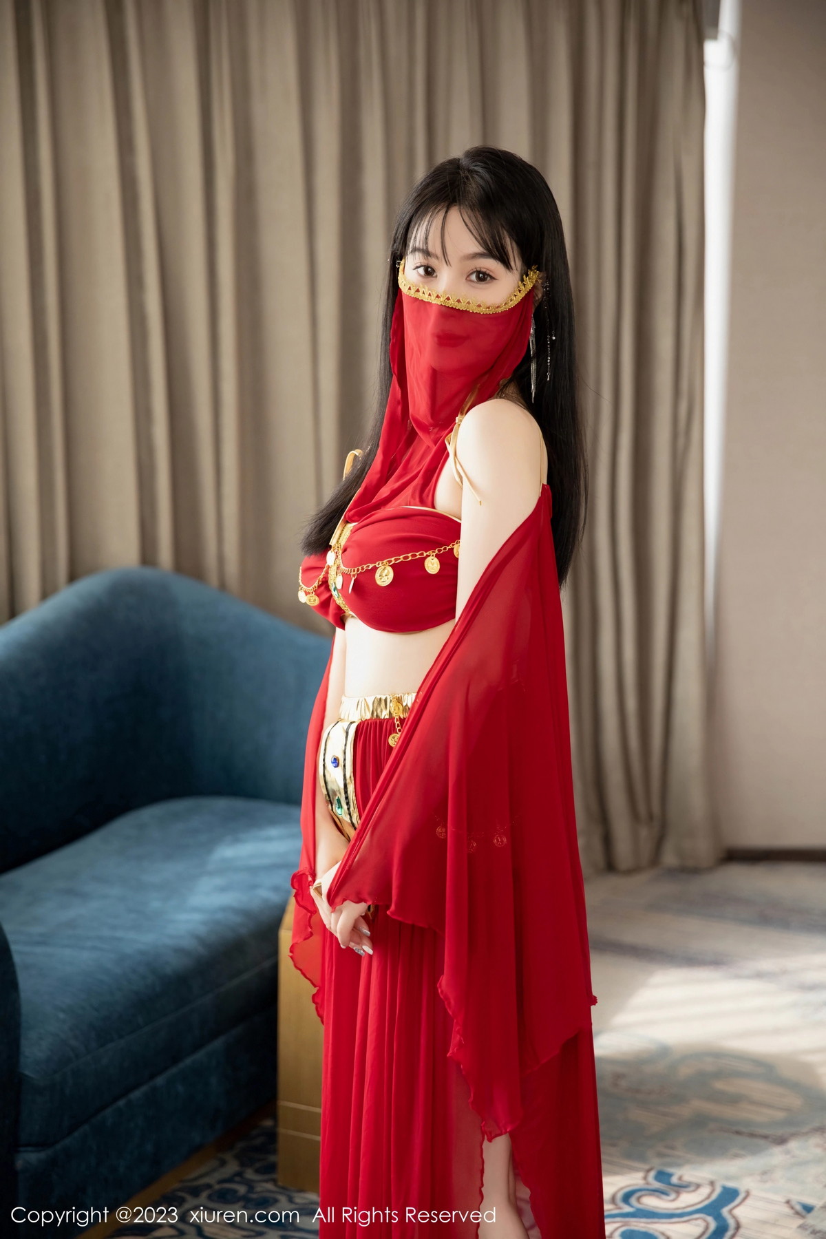 [XiuRen]高清写真图 2023.07.19 No.7103 柚琪Rich 西域舞服