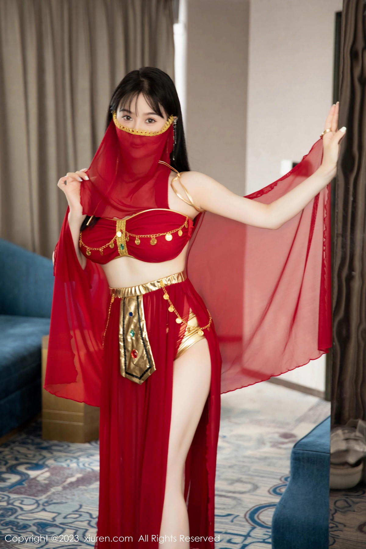 [XiuRen]高清写真图 2023.07.19 No.7103 柚琪Rich 西域舞服