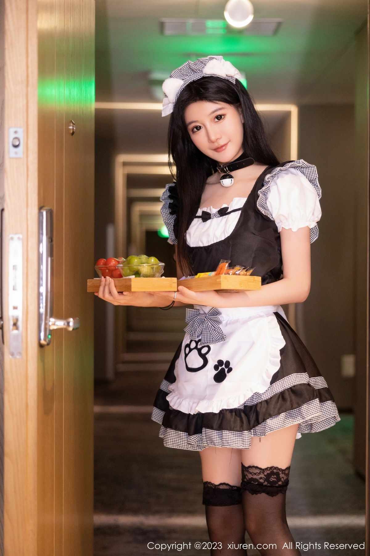 [XiuRen]高清写真图 2023.08.15 No.7237 幼幼 女仆美腿