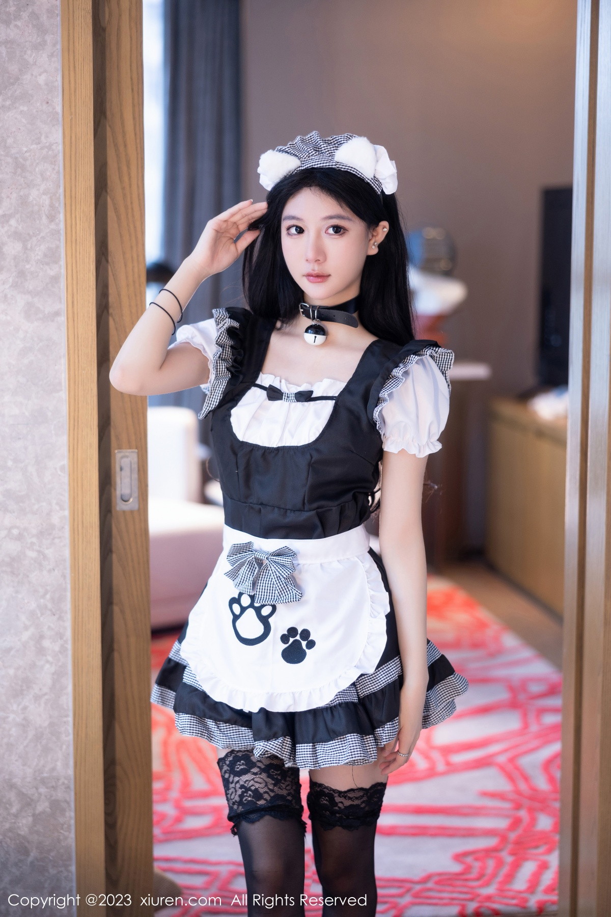 [XiuRen]高清写真图 2023.08.15 No.7237 幼幼 女仆美腿