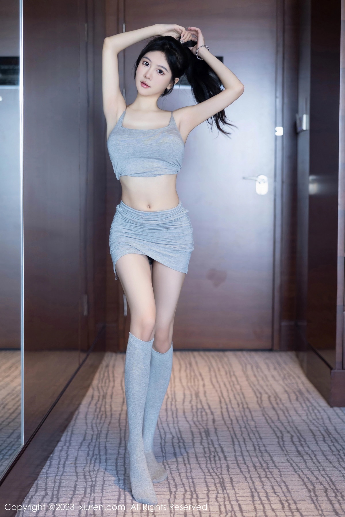 [XiuRen]高清写真图 2023.08.18 No.7258 模特合集 瑜伽美腿
