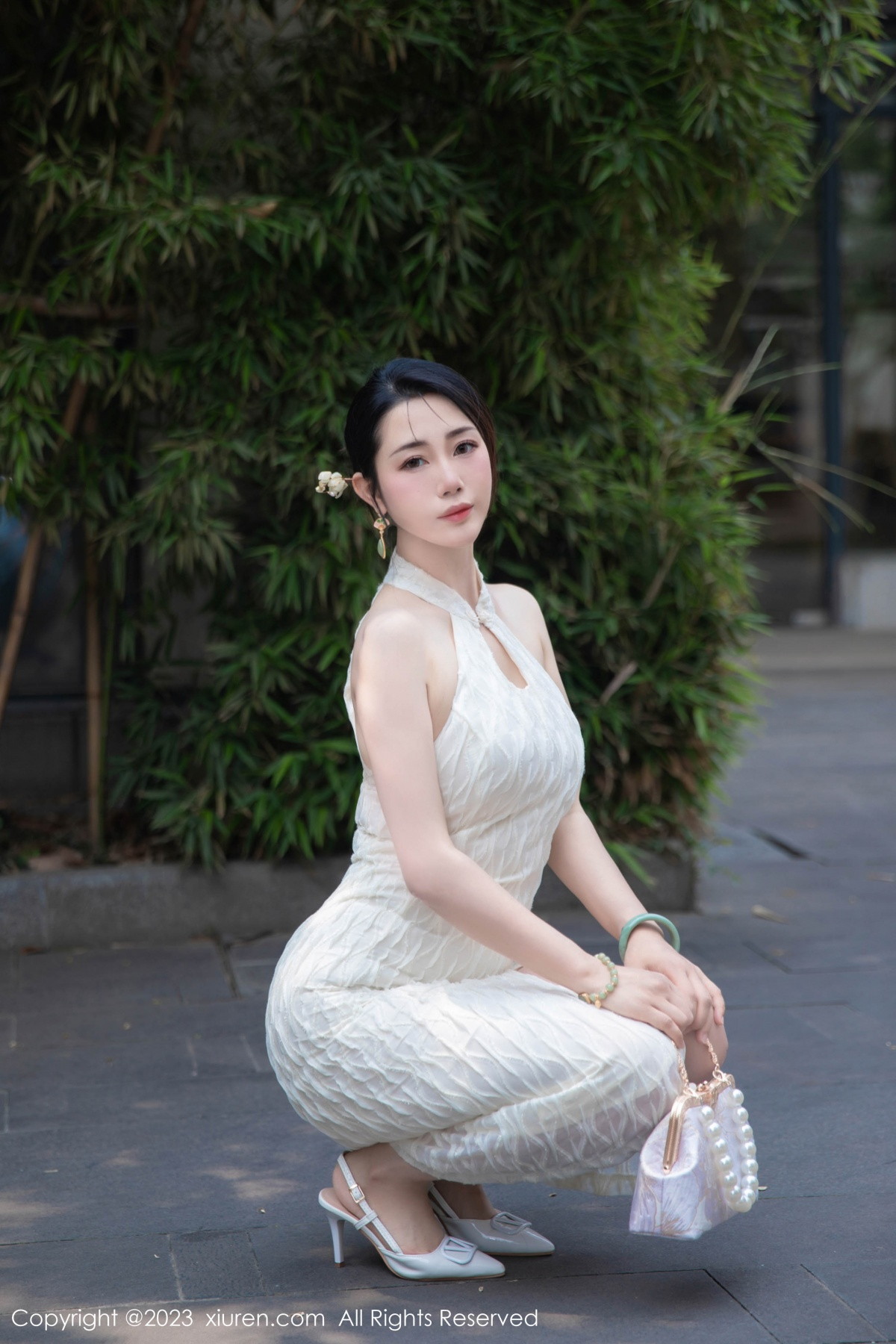 [XiuRen]高清写真图 2023.09.25 No.7435 严利娅Yuliya 旗袍美臀