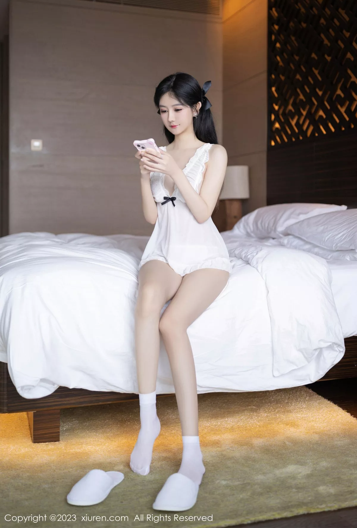 [XiuRen]高清写真图 2023.12.08 No.7789 幼幼 丝袜美腿