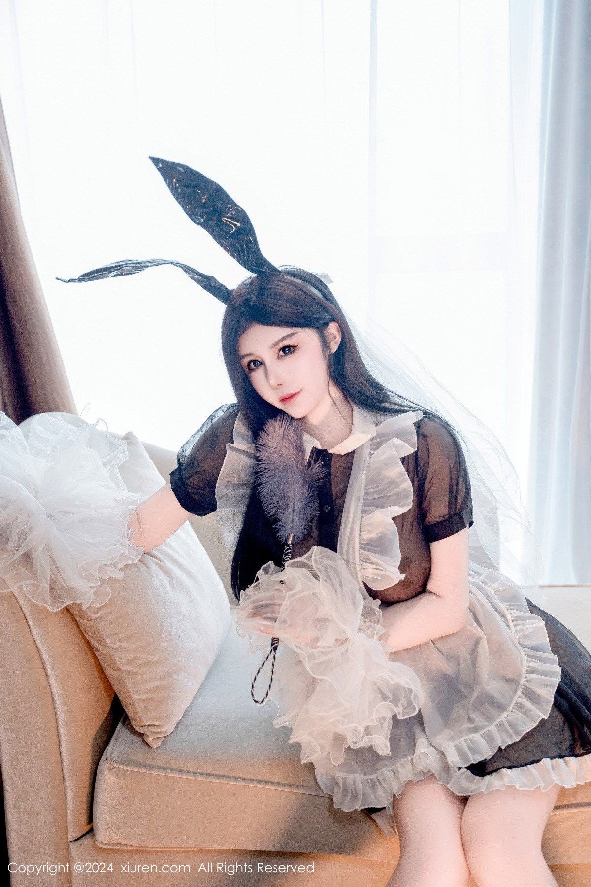 [XiuRen]高清写真图 2024.08.14 No.9010 陈芊儿 丝袜美臀