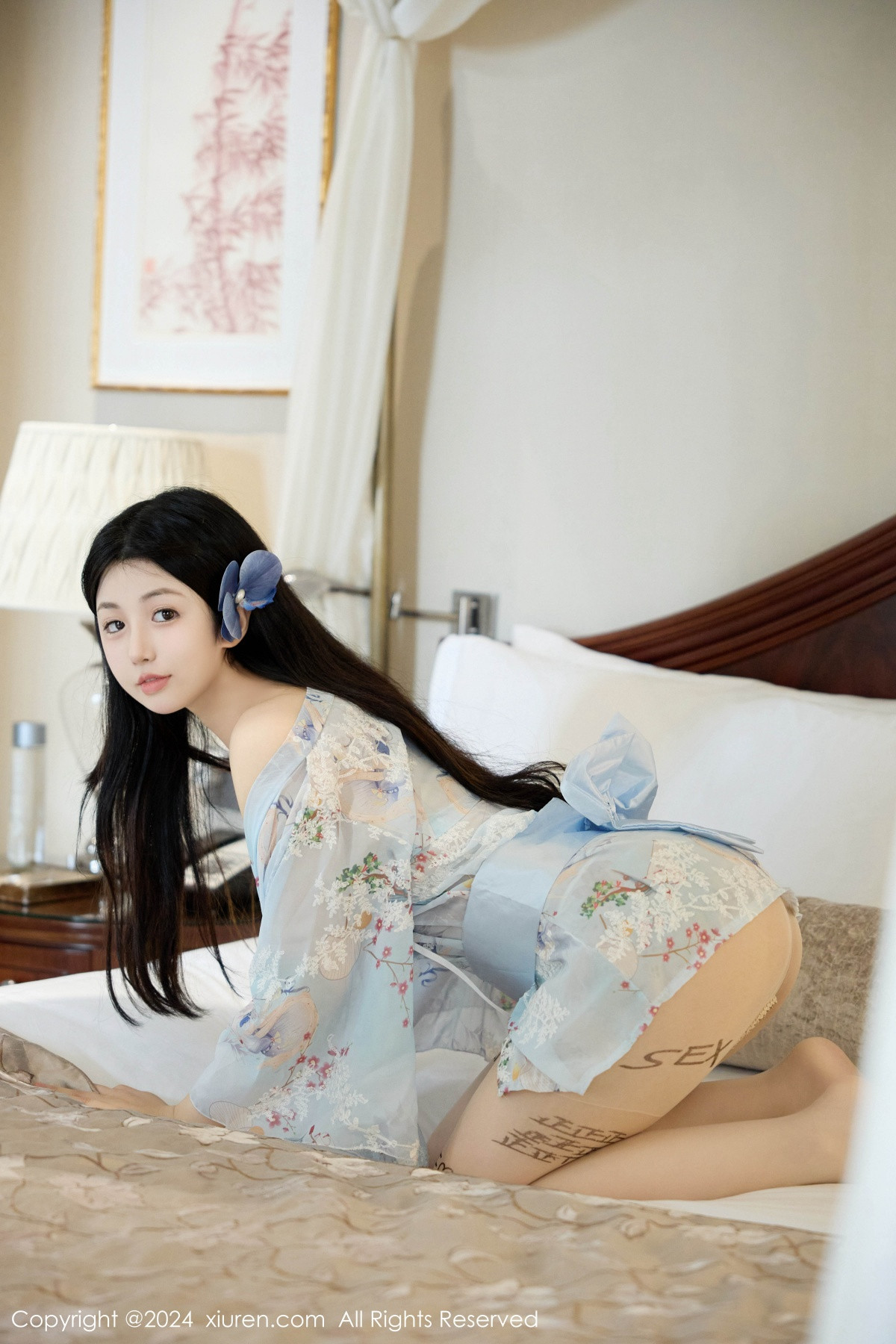 [XiuRen]高清写真图 2024.08.23 No.9059 陈小花 肉丝美臀