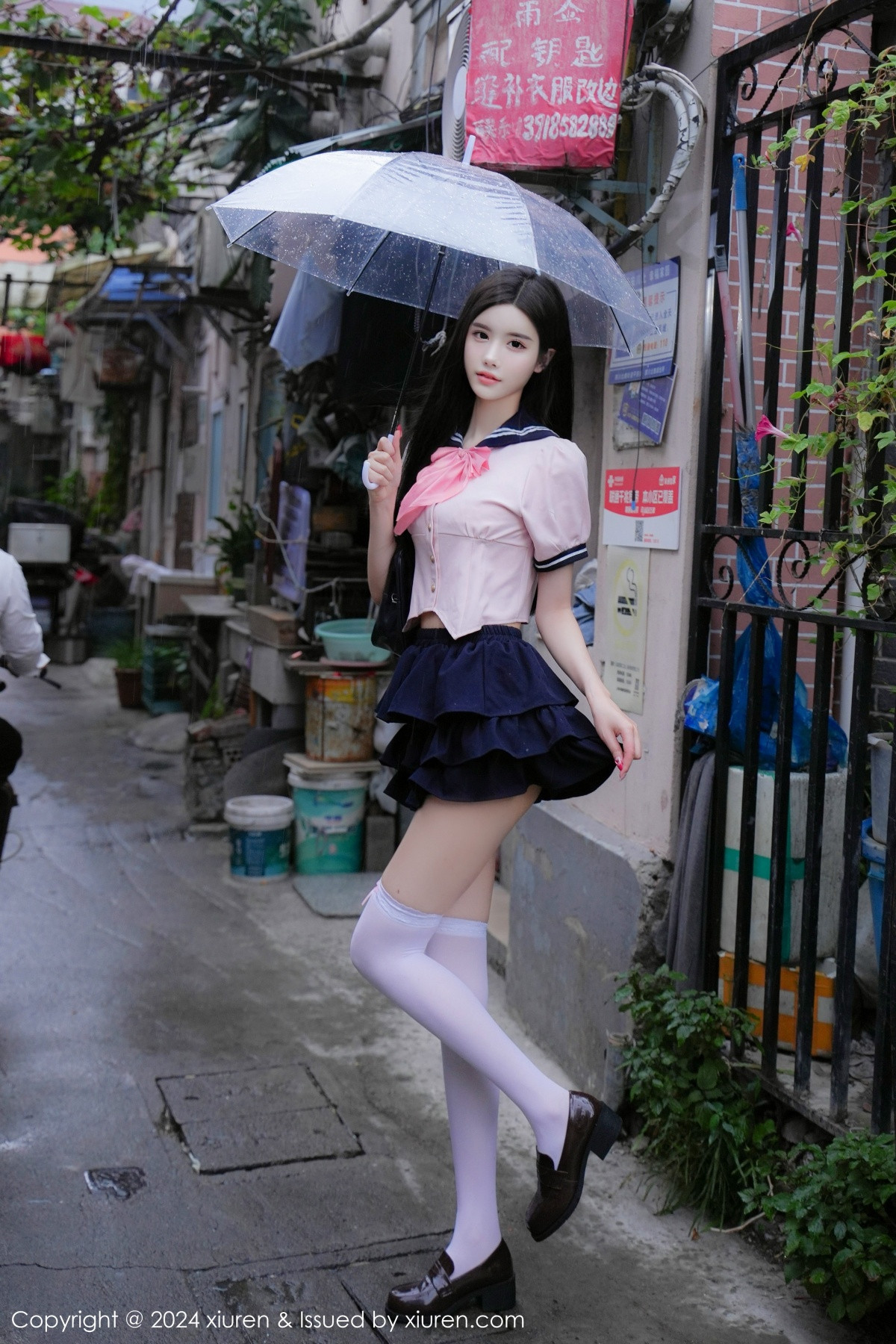 [XiuRen]高清写真图 2024.09.27 No.9224 Erikaki 丝袜美腿