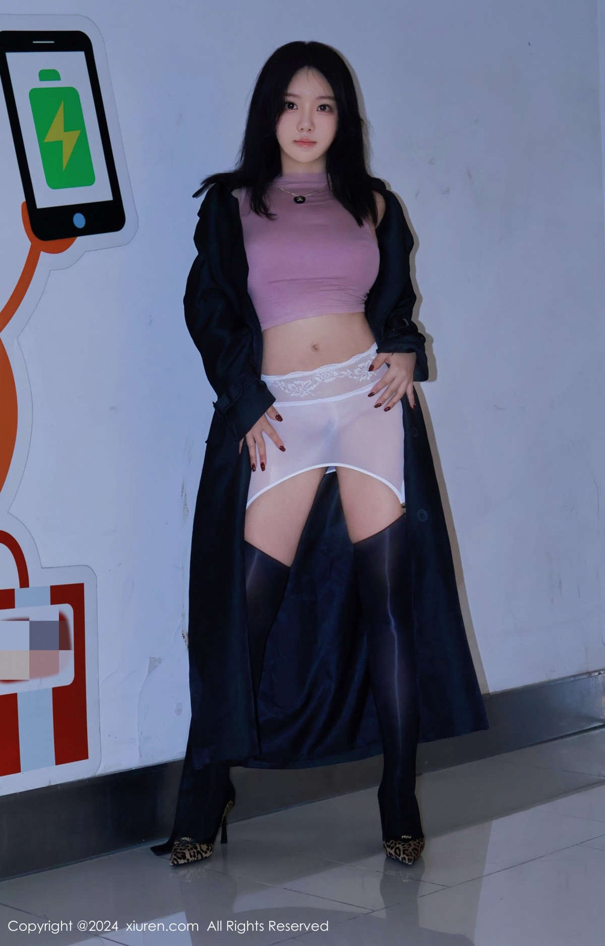 [XiuRen]高清写真图 2024.11.22 No.9489 小薯条nienie 黑丝美腿